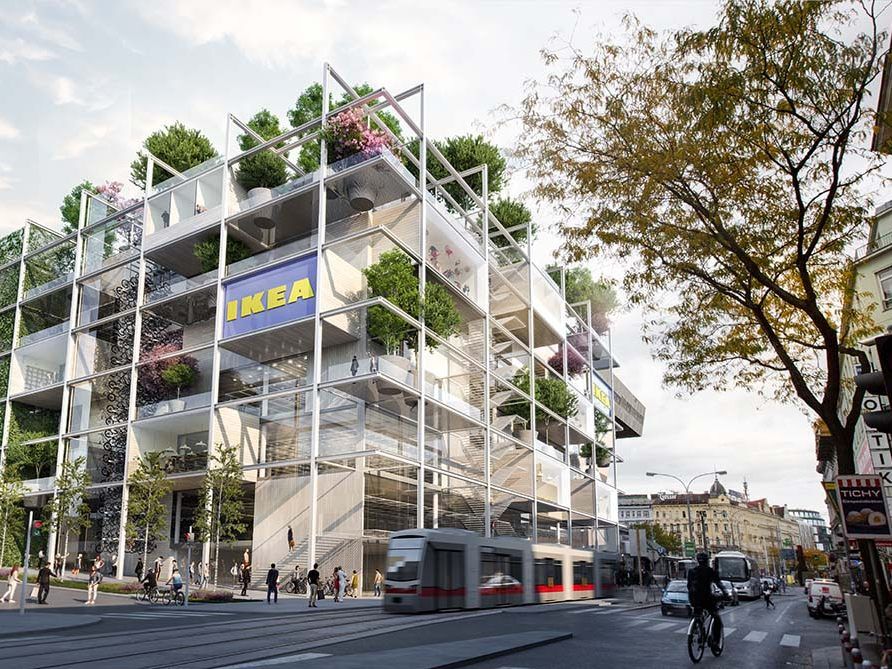 So soll der neue IKEA beim Wiener Westbahnhof aussehen So soll der neue IKEA beim Wiener Westbahnhof aussehen