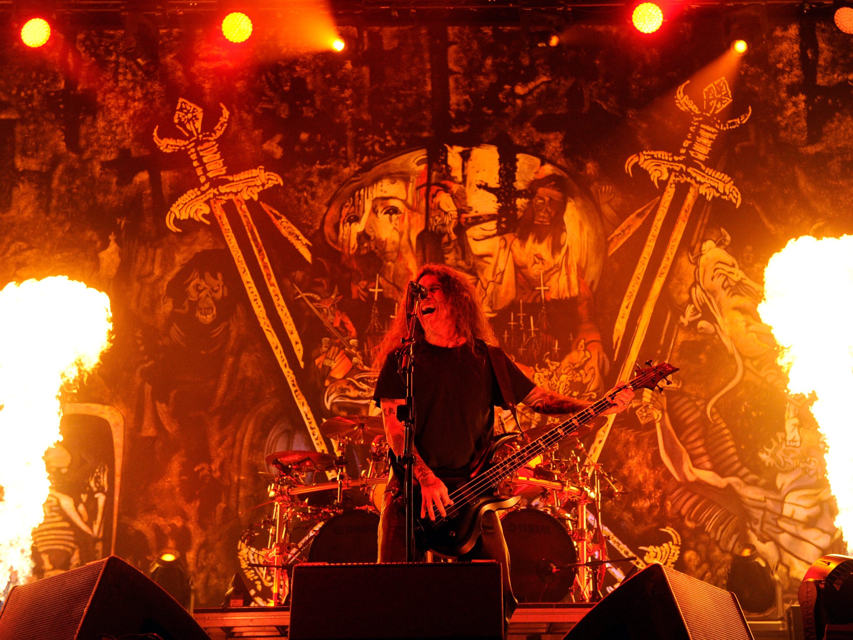 Am Tag 2 des Nova Rock hatte Slayer ihren großen Auftritt. Am Tag 2 des Nova Rock hatte Slayer ihren großen Auftritt.