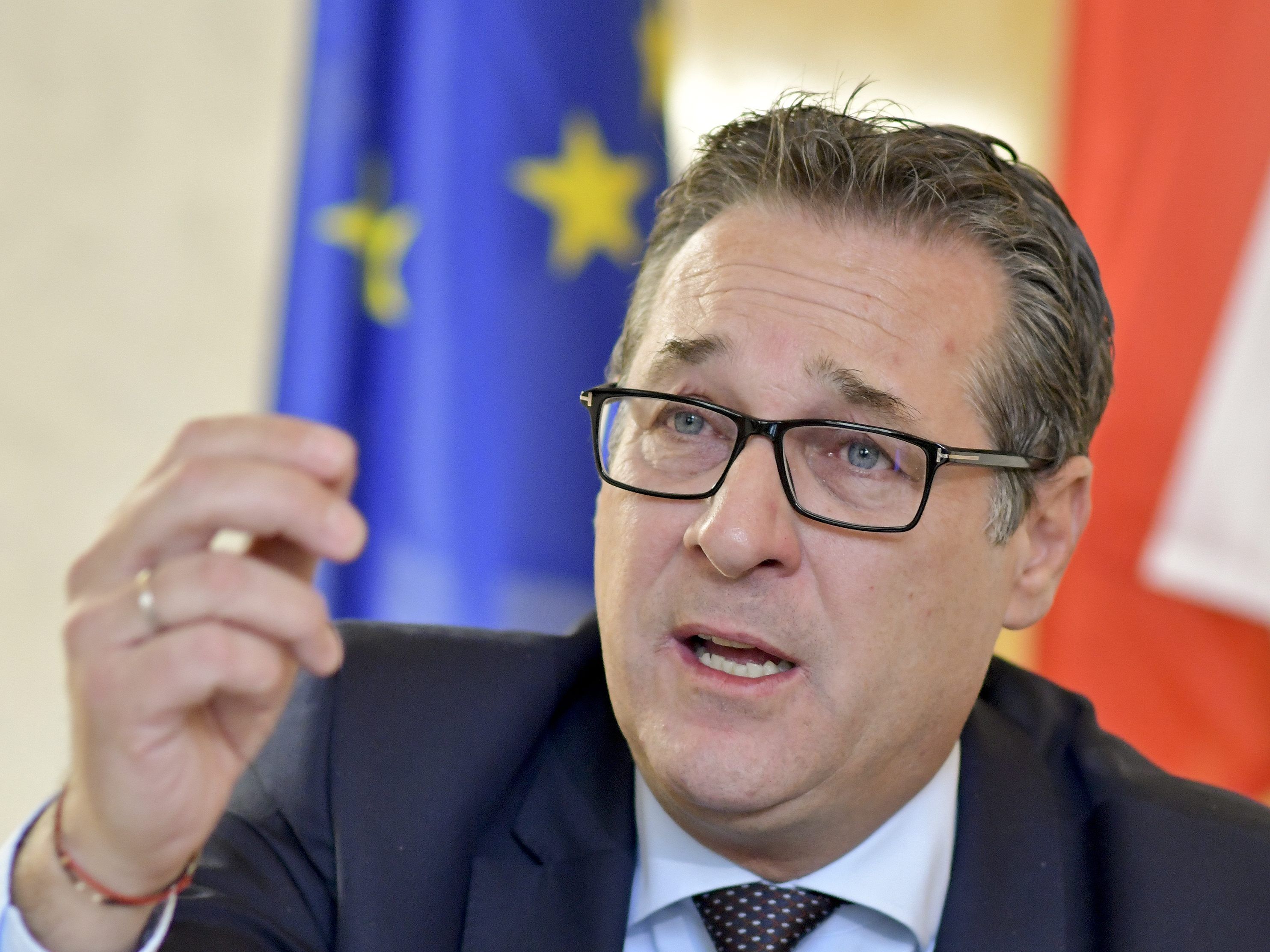 Heinz-Christian Strache wird wohl auf das ihm zustehende Mandat im EU-Parlament verzichten