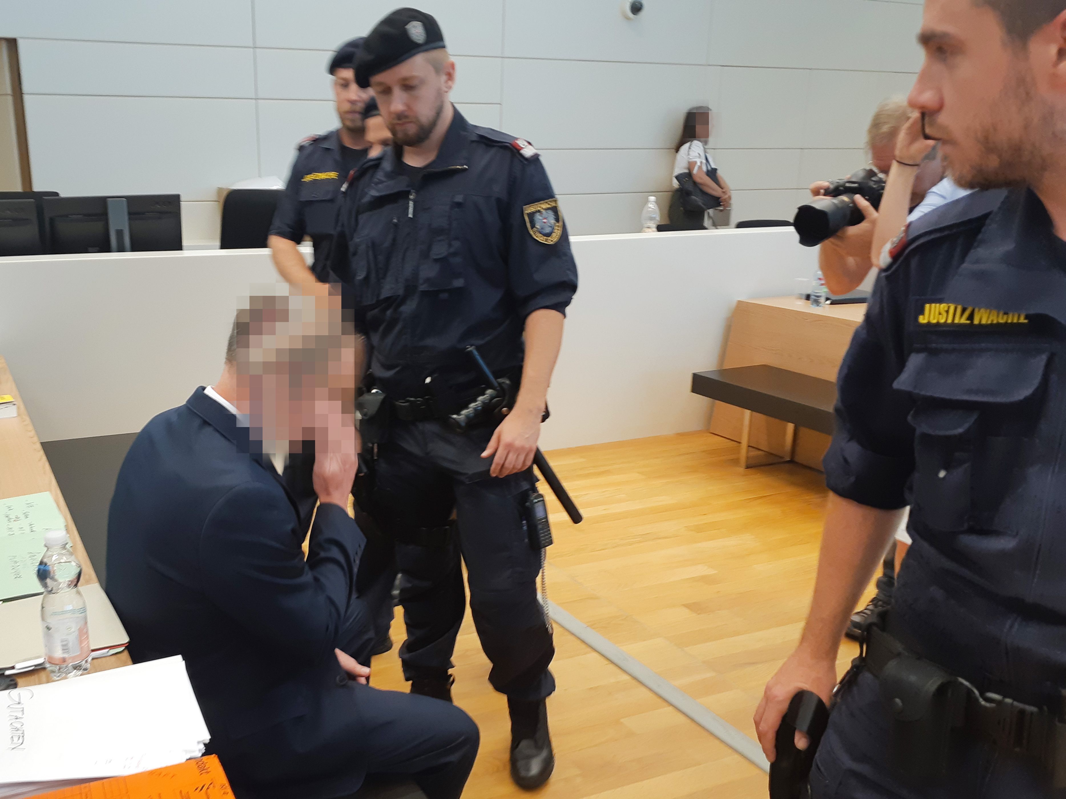 Der Mann wurde heute in Korneuburg verurteilt.