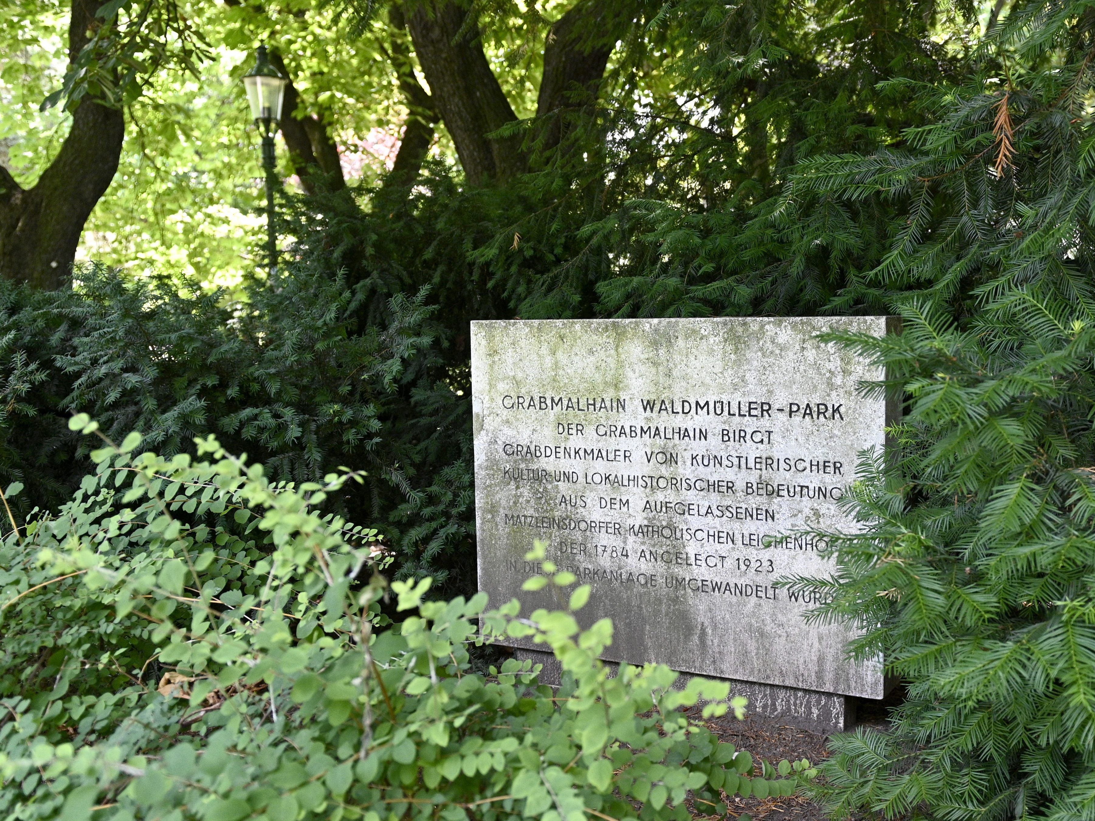 Die Leiche des Säuglings wurde im Waldmüllerpark in Wien-Favoriten abgelegt.