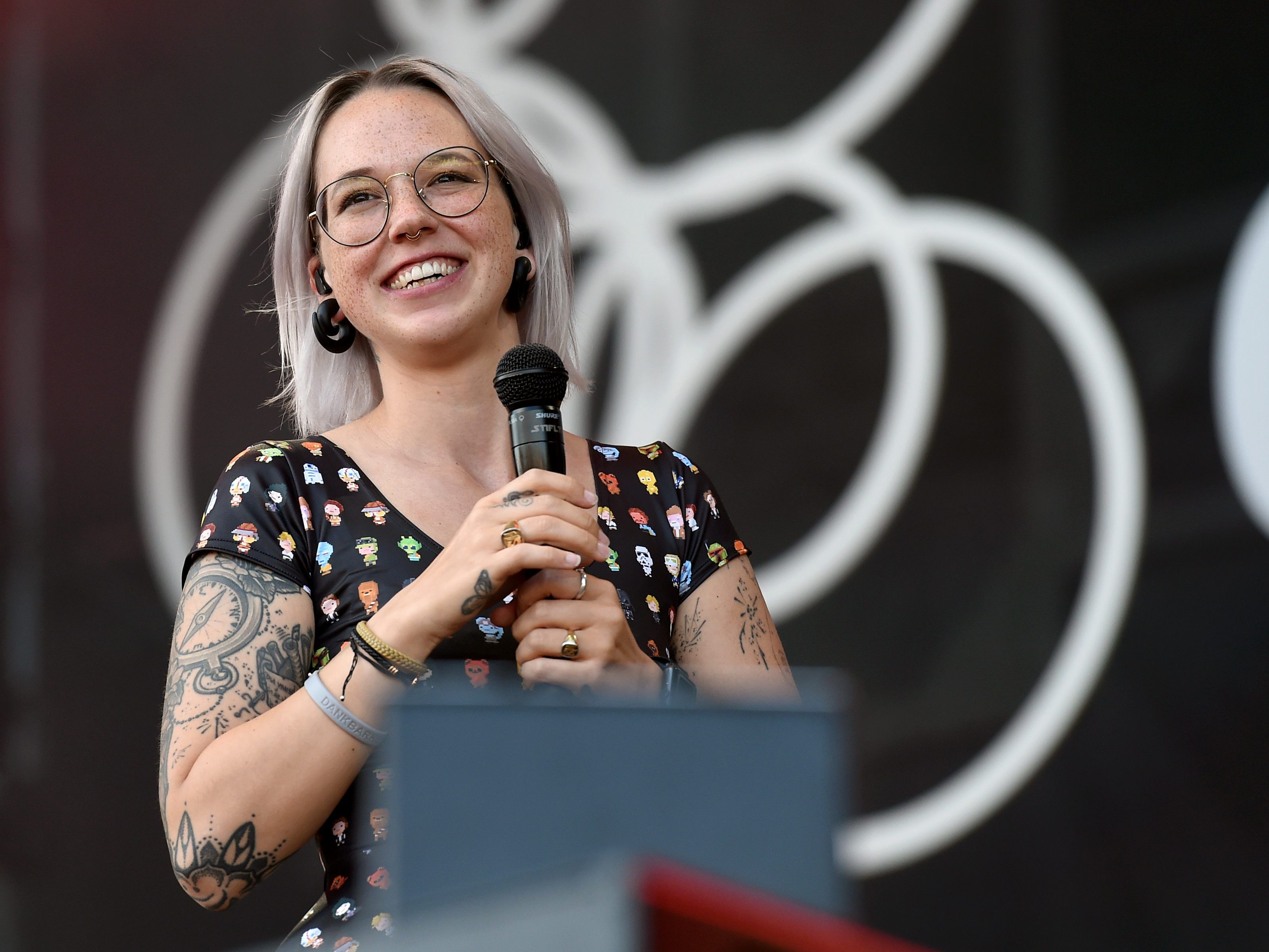 Stefanie Heinzmann sorgte am Freitag für Stimmung. Stefanie Heinzmann sorgte am Freitag für Stimmung.