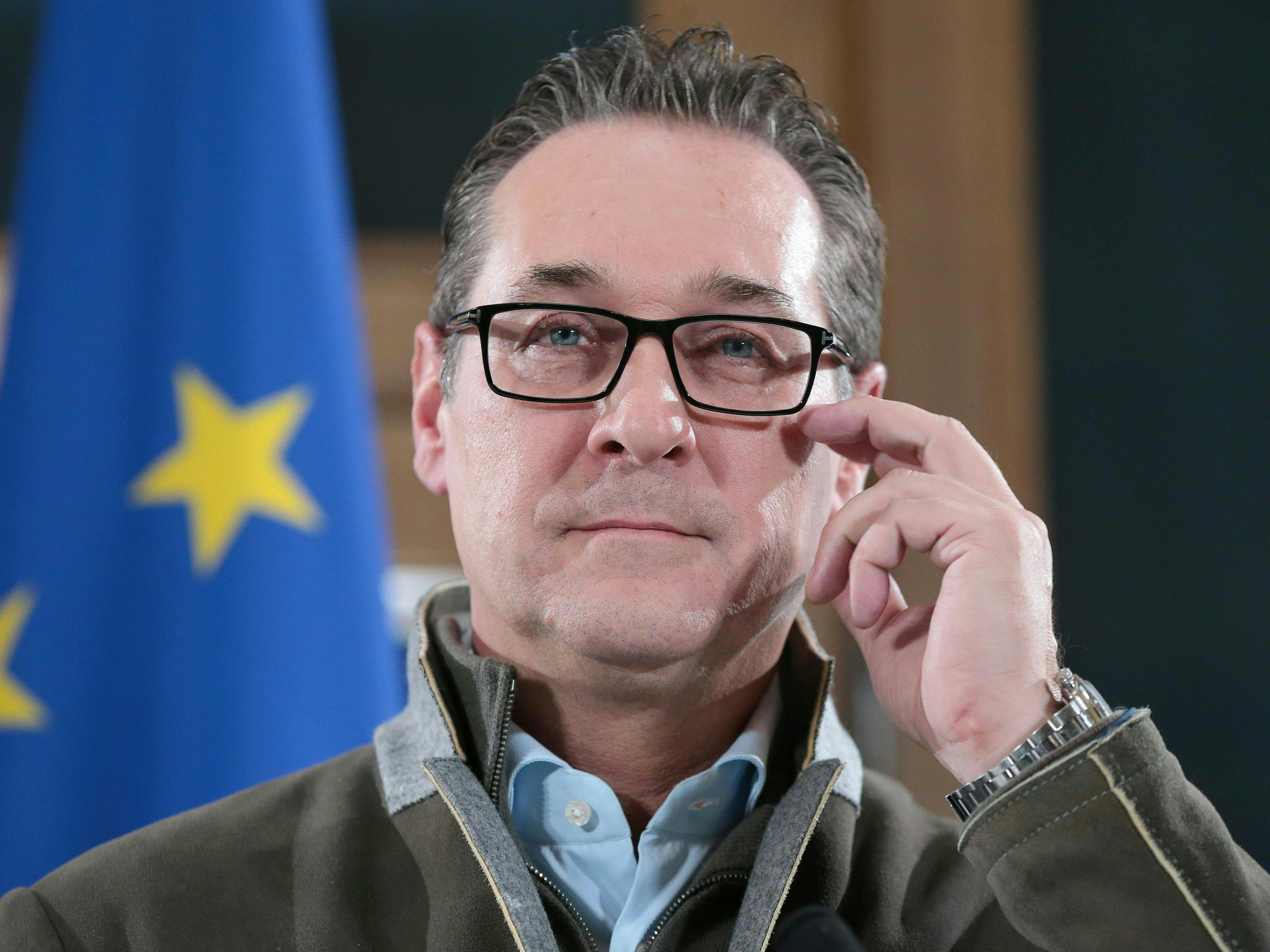 Strache dementiert die Medienberichte der letzten Tage.
