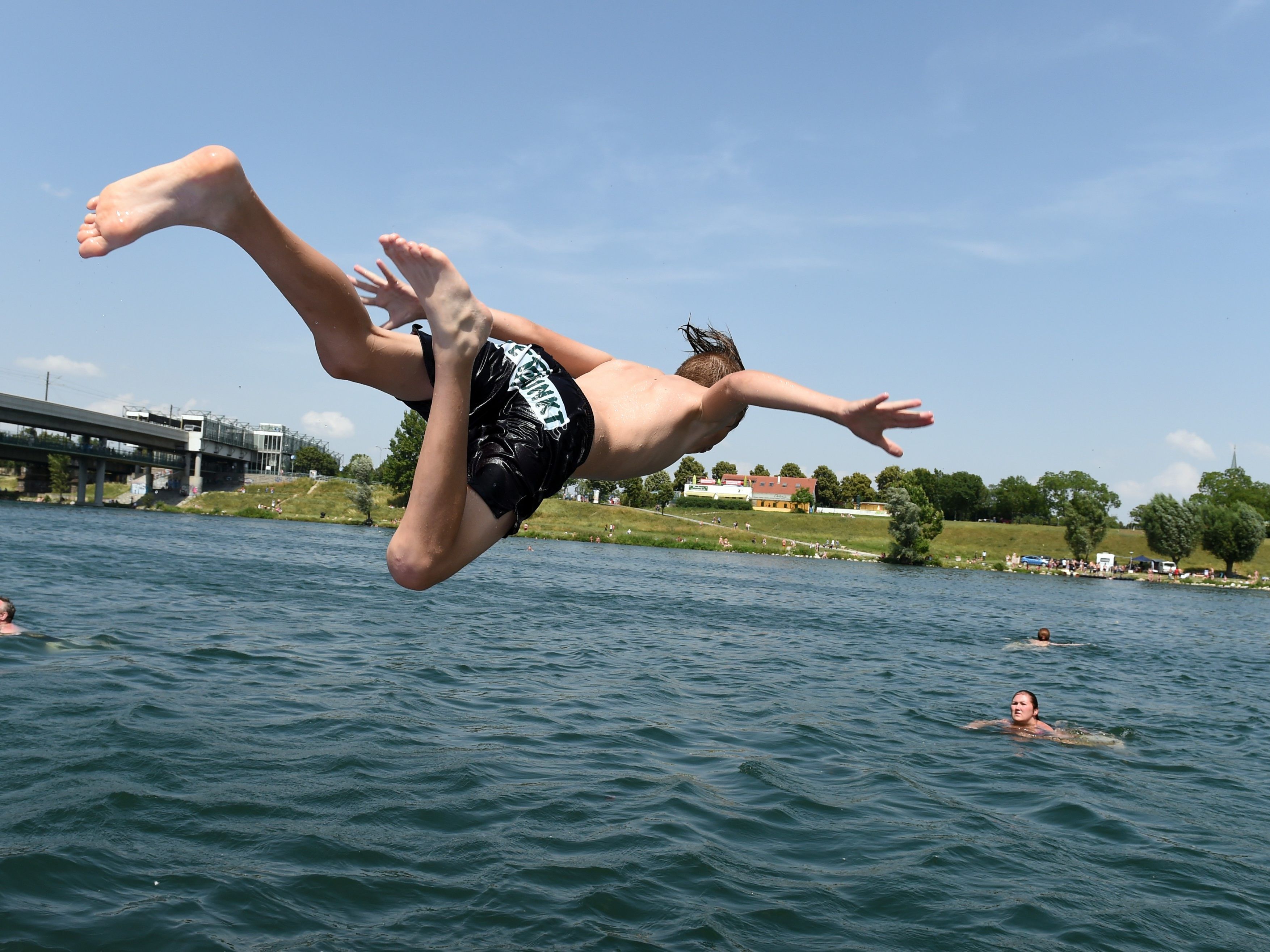 Der Juni verlief bislang überdurchschnittlich sonnig.