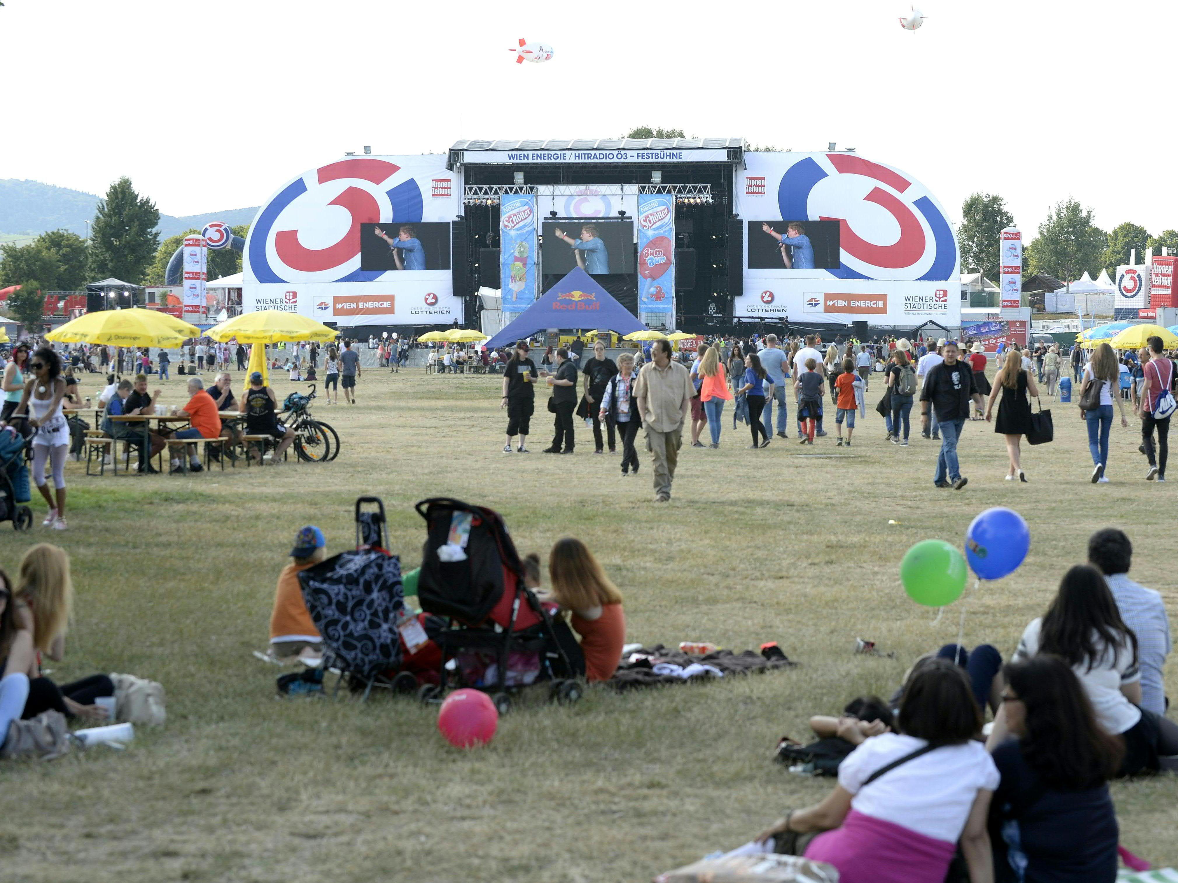Das Donauinselfest ist das größte Open-Air-Festival Europas.
