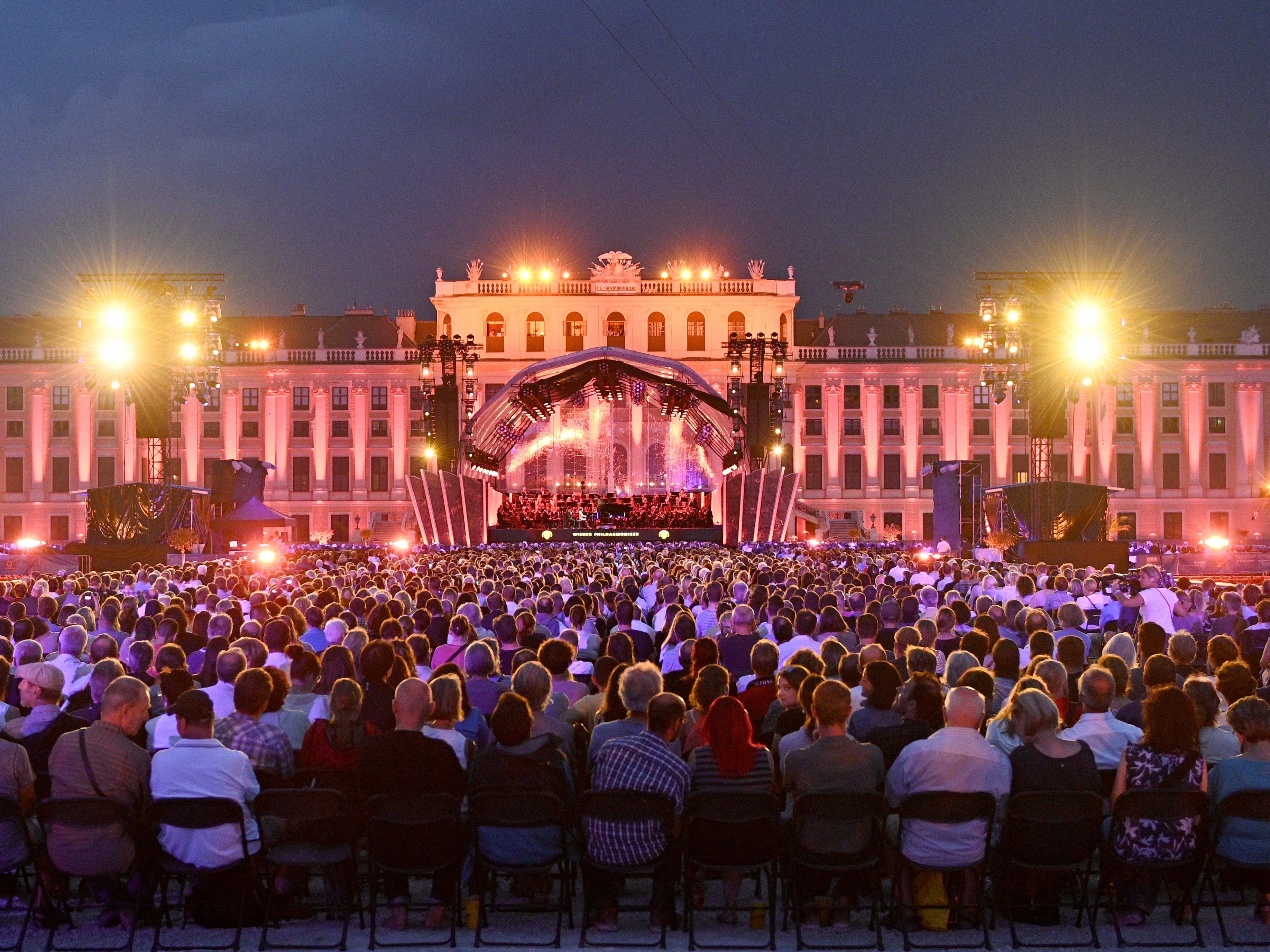 85.000 Menschen besuchten am Donnerstag das Wiener Sommernachtskonzert.