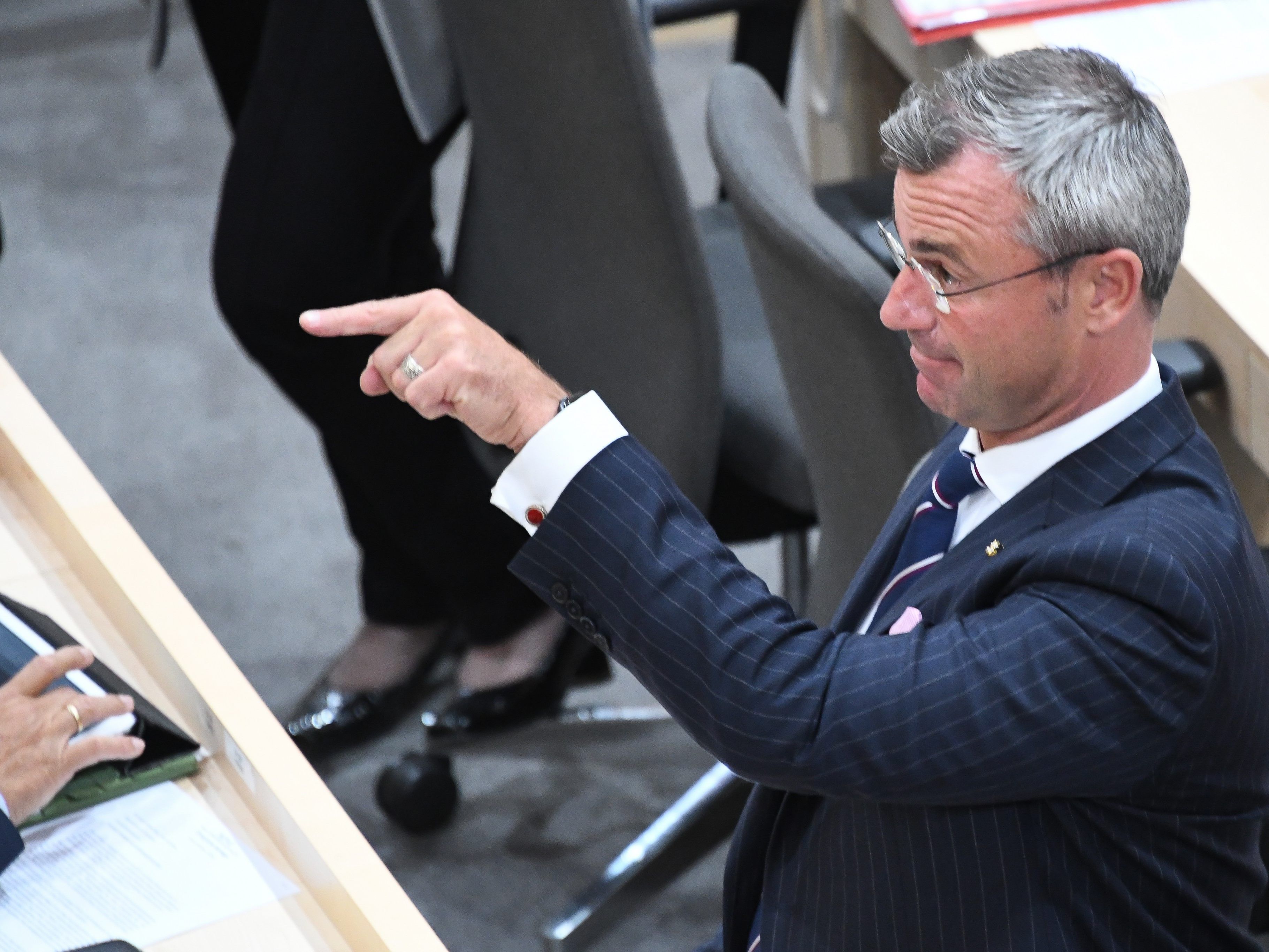 Hofer kann sich eine erneute Koalition mit der ÖVP vorstellen.