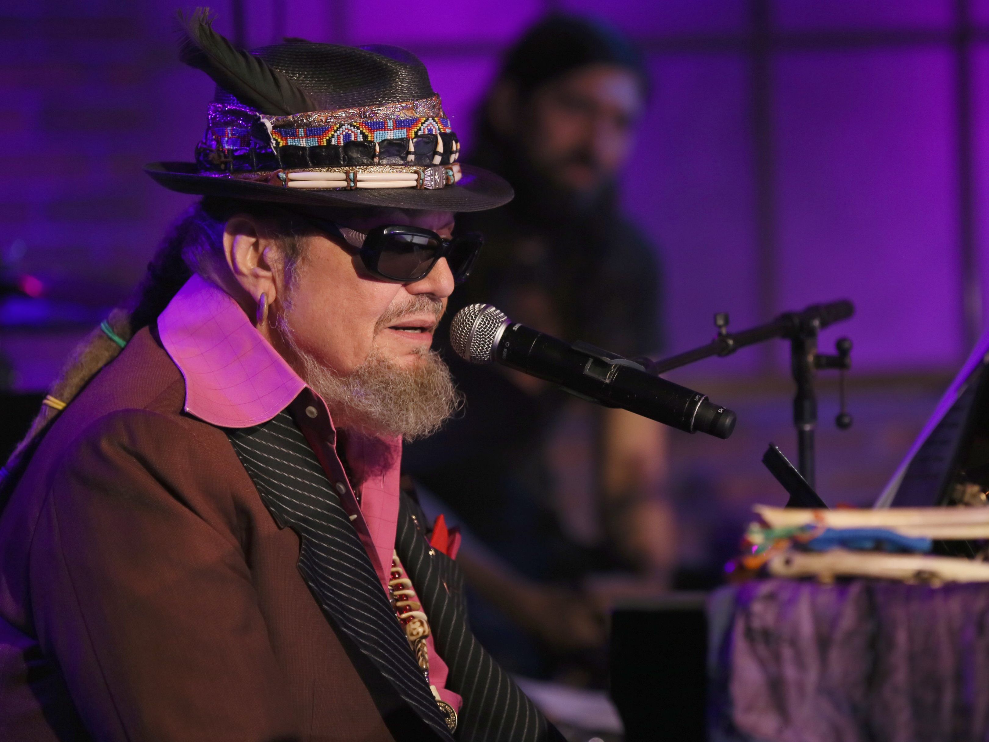 Singer-songwriter Dr. John