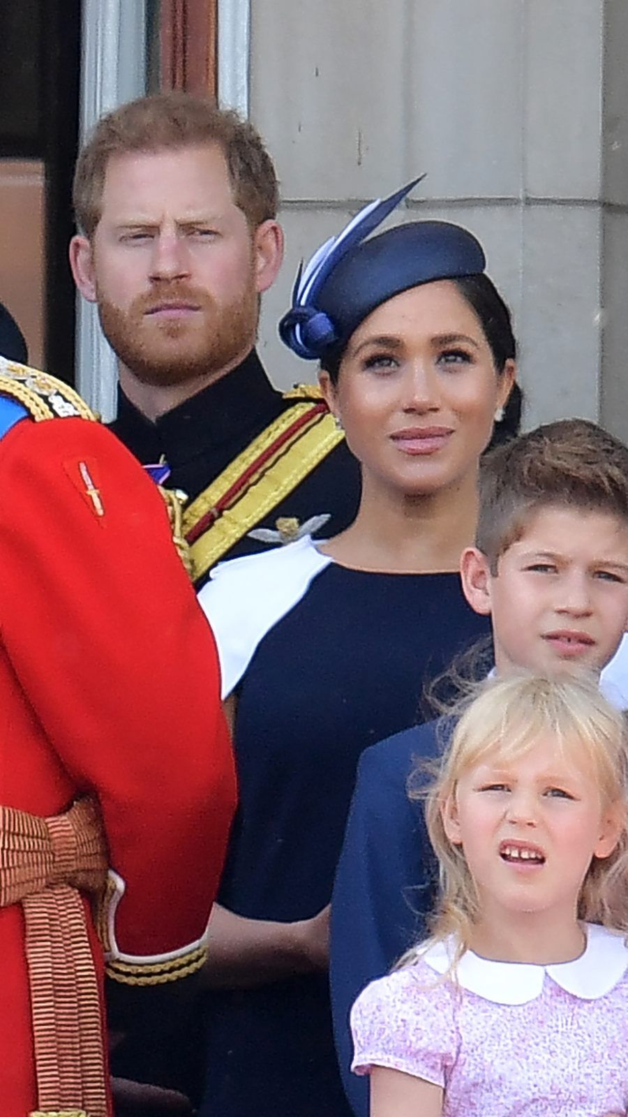 Prinz Harry und Meghan Markle bei der "Trooping the Colour"-Zeremonie.