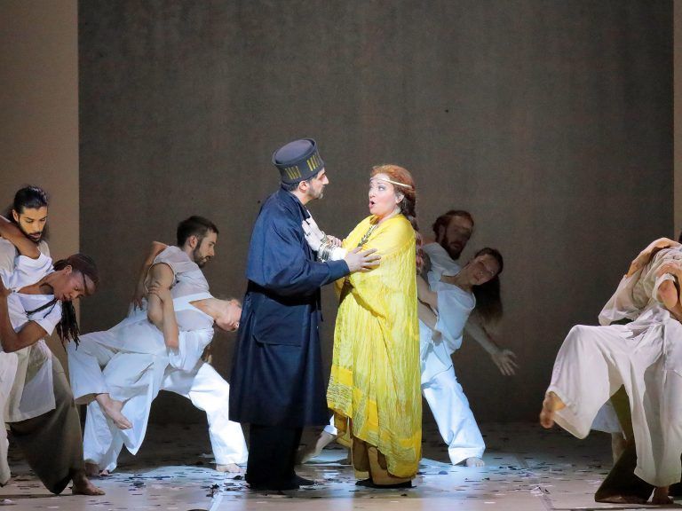 Dorothea Röschmann in „Alceste“.