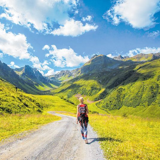 Wandern macht glücklich
