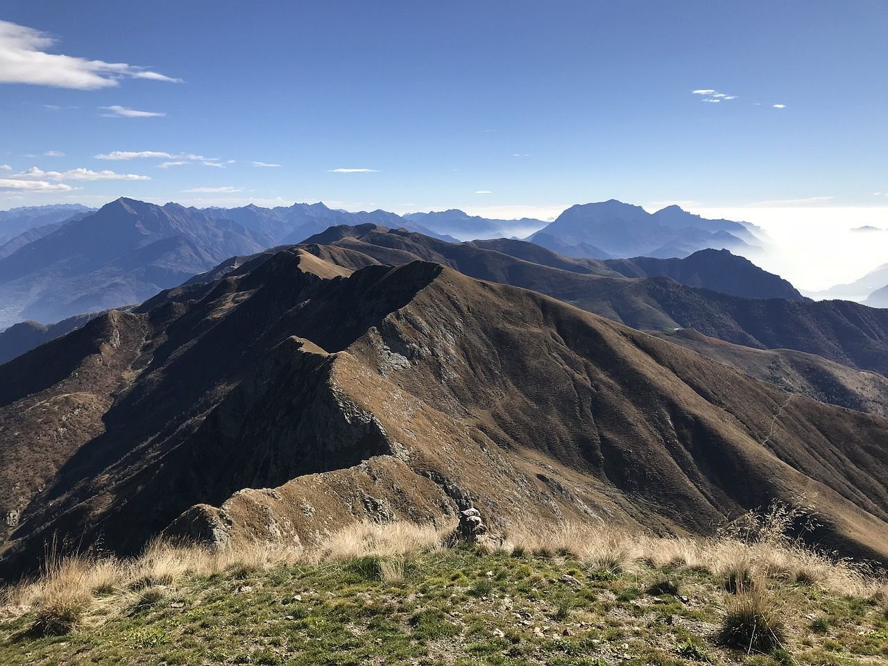 Das ging gerade noch einmal gut aus für den Wanderer Das ging gerade noch einmal gut aus für den Wanderer