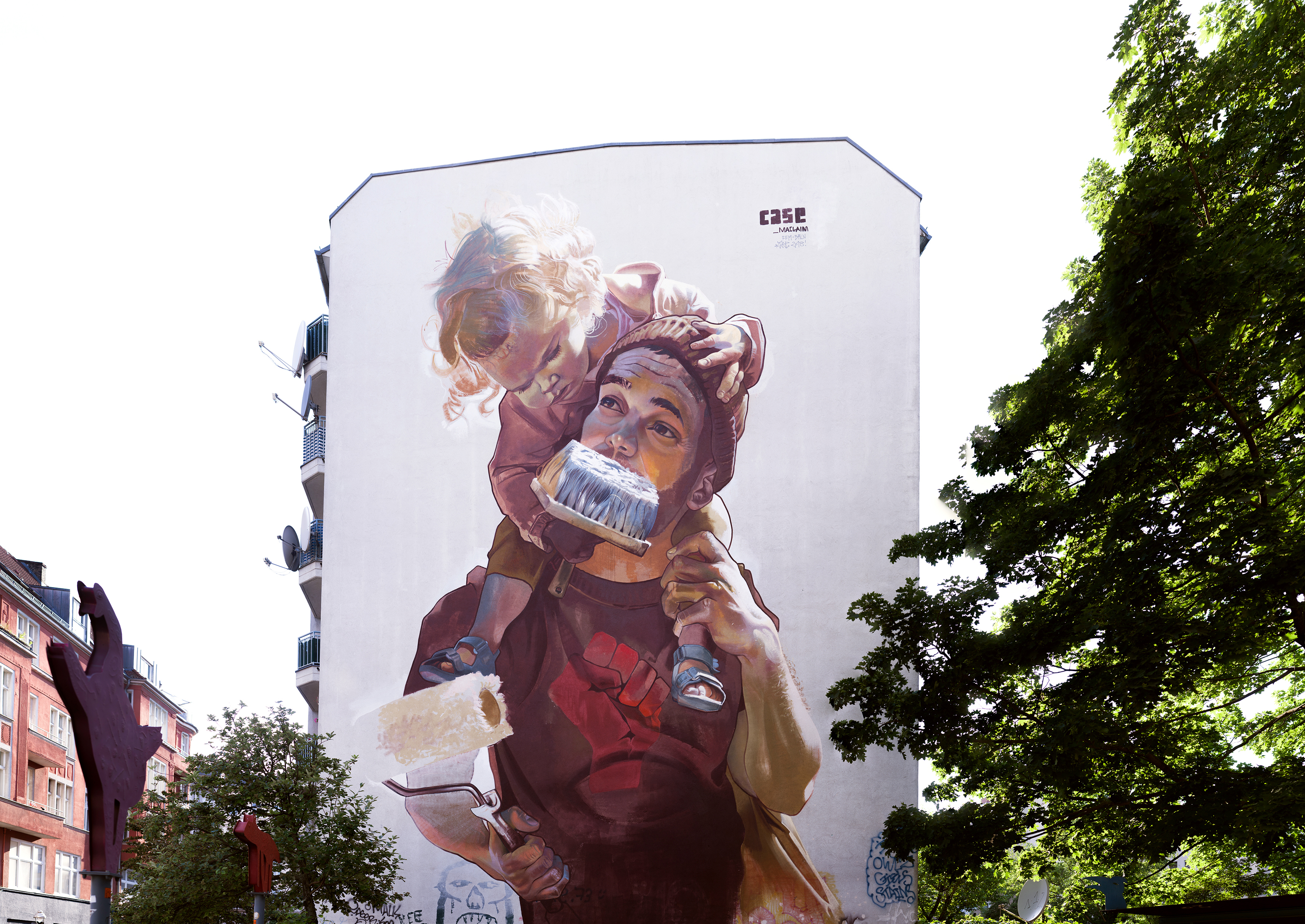 Streetart von Case Maclaim Streetart von Case Maclaim