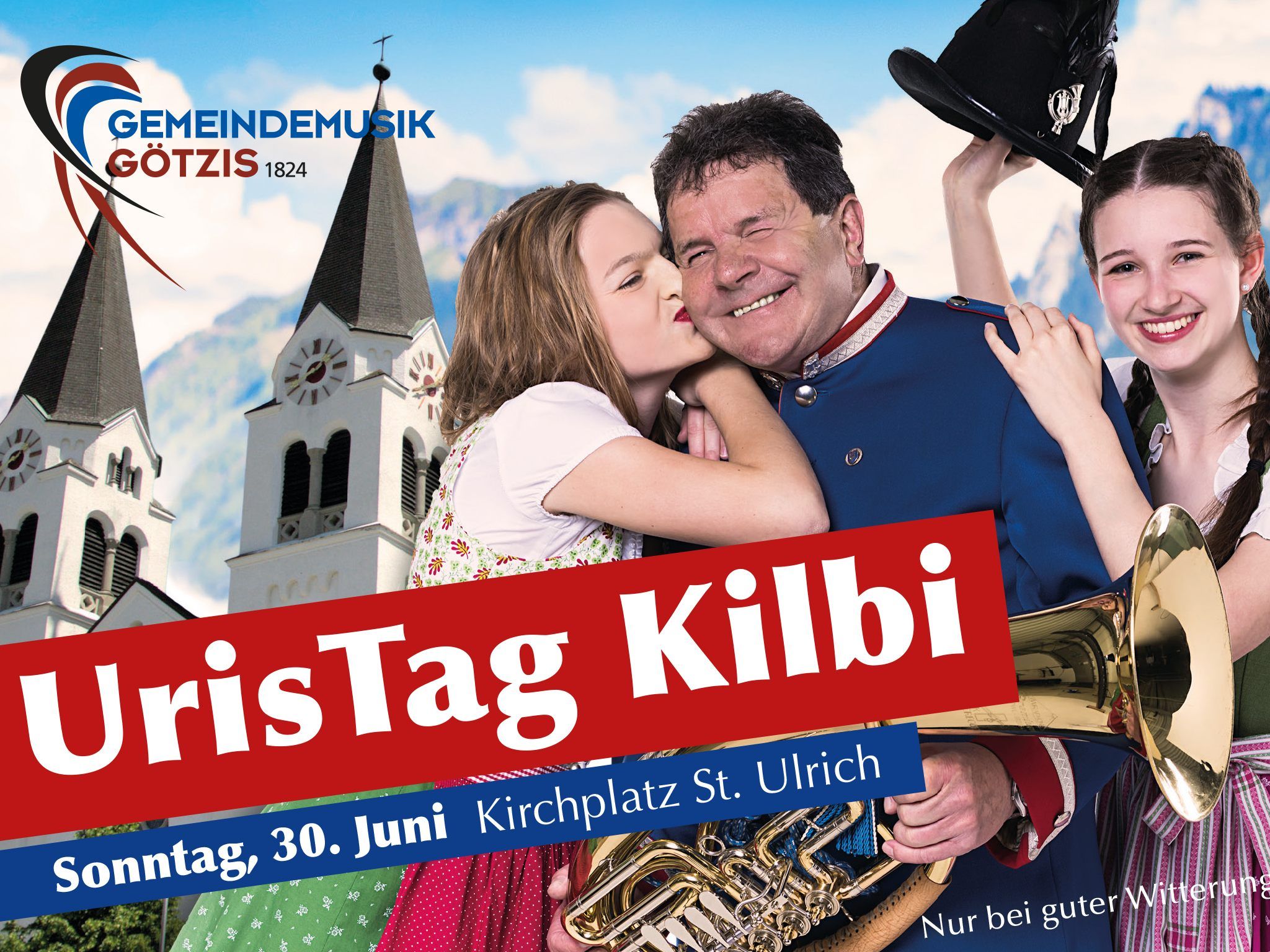 Bei schönem Wetter findet am Sonntag, 30. Juni die Kilbe vor der Pfarrkirche statt