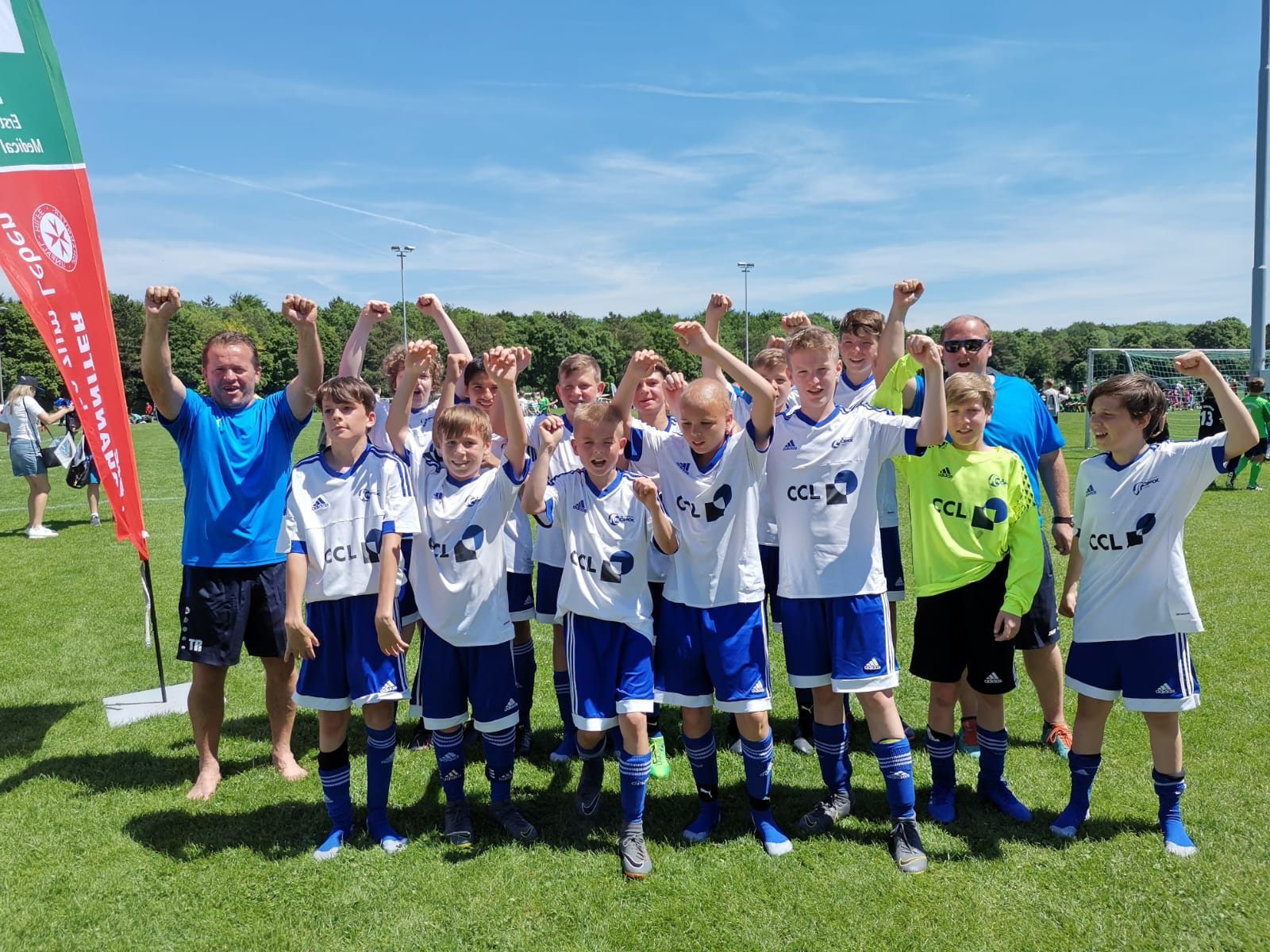 Das starke Team der SC Röthis U 13.