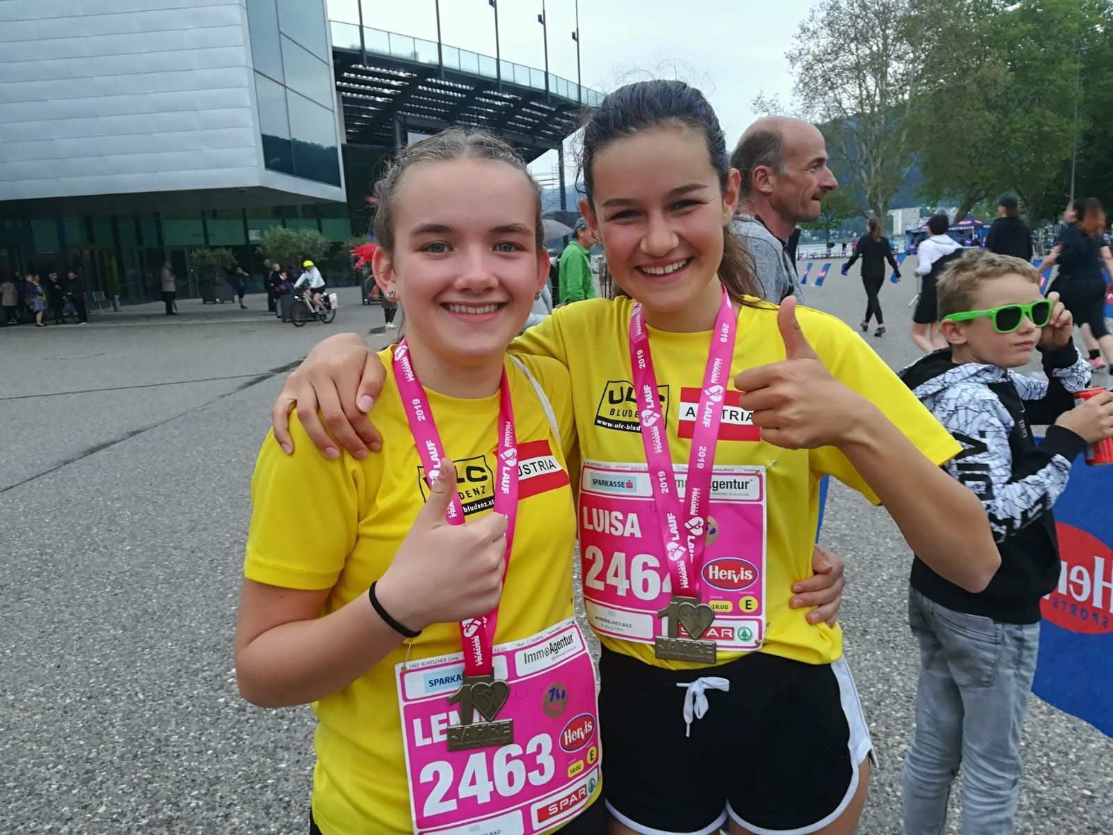 ULC Nachwuchsläuferinnen erfolgreich beim Frauenlauf in Bregenz