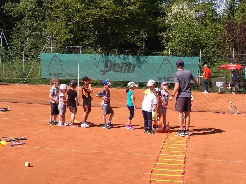 Spiel und Spaß beim TC Hörbranz in der 1. Ferienwoche.