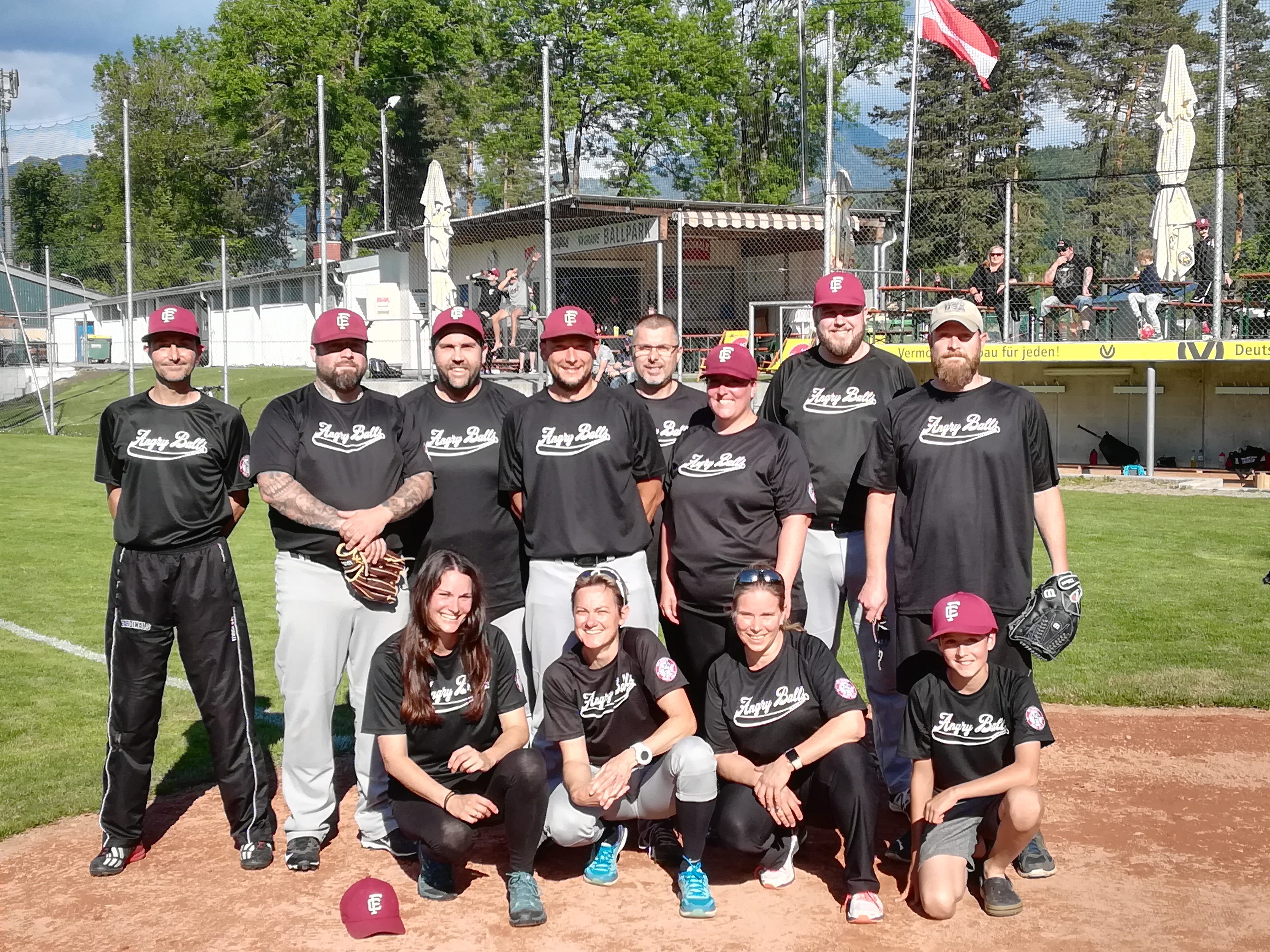 Softball BBQ Mannschaft