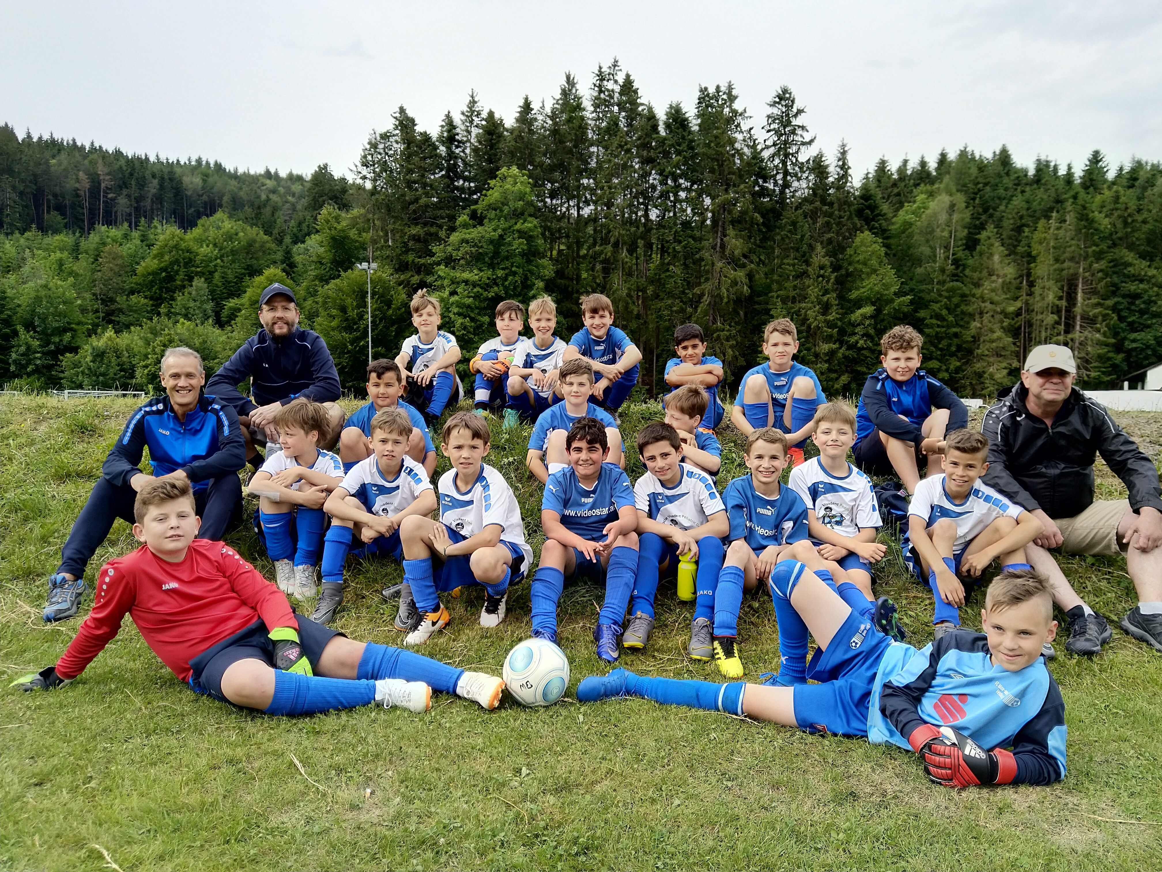 U10 von FC BW Feldkirch beim Göfner Pfingstturnier