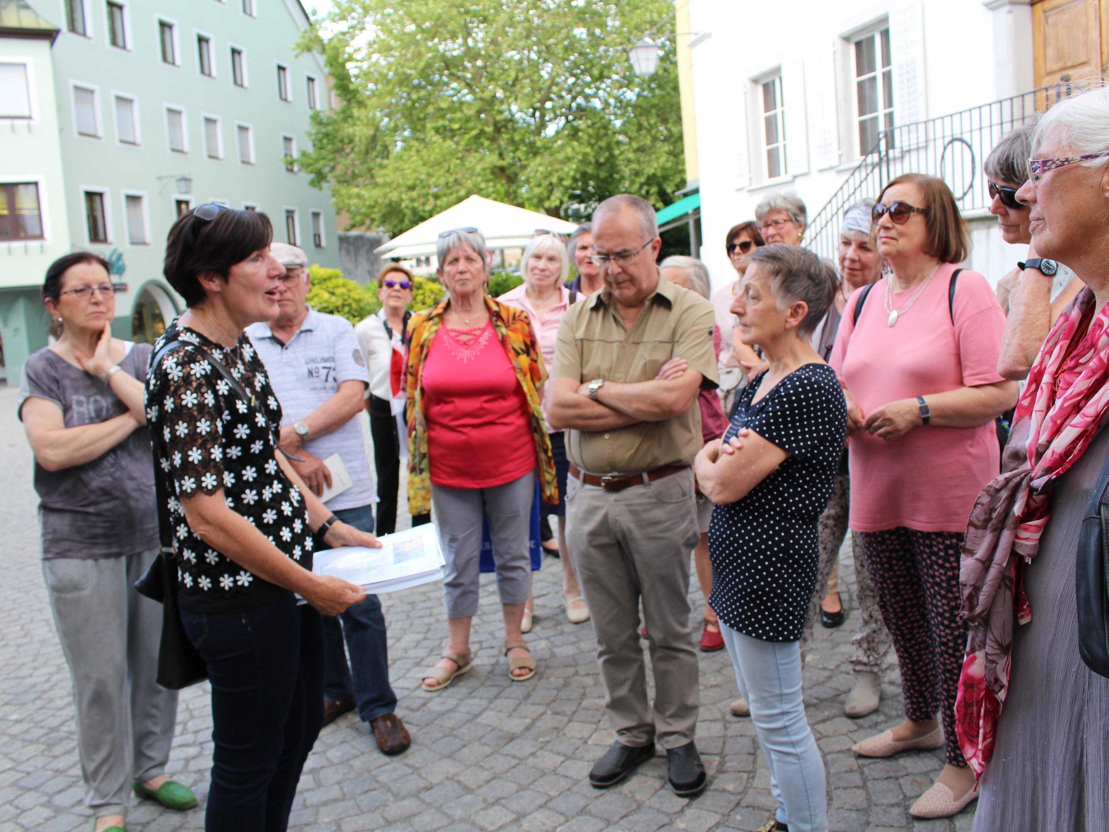 Angelika Tschug führte in den "Goaszipfl".