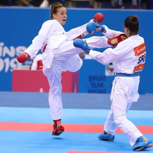 Sie war die Beste bei den Europaspielen in ihrer Disziplin