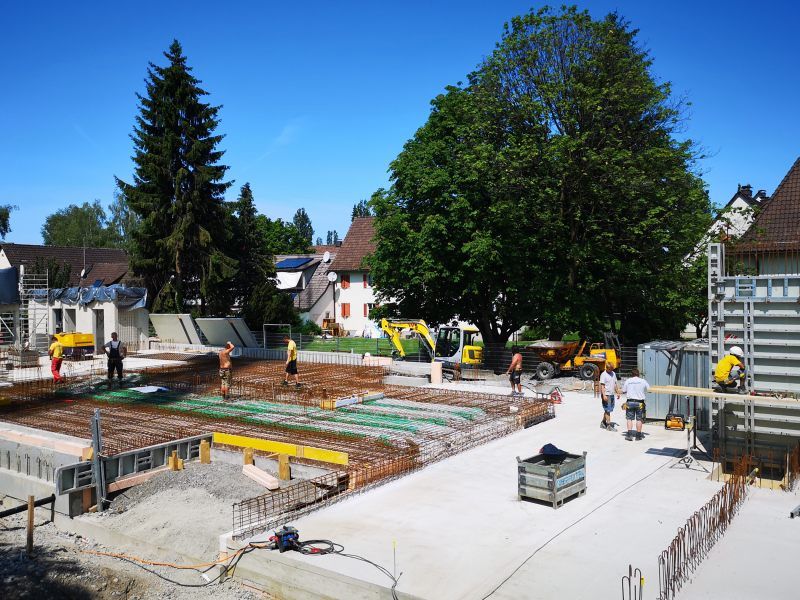 Kindergarten St. Gebhard: Neubau schreitet voran - Bregenz | VOL.AT