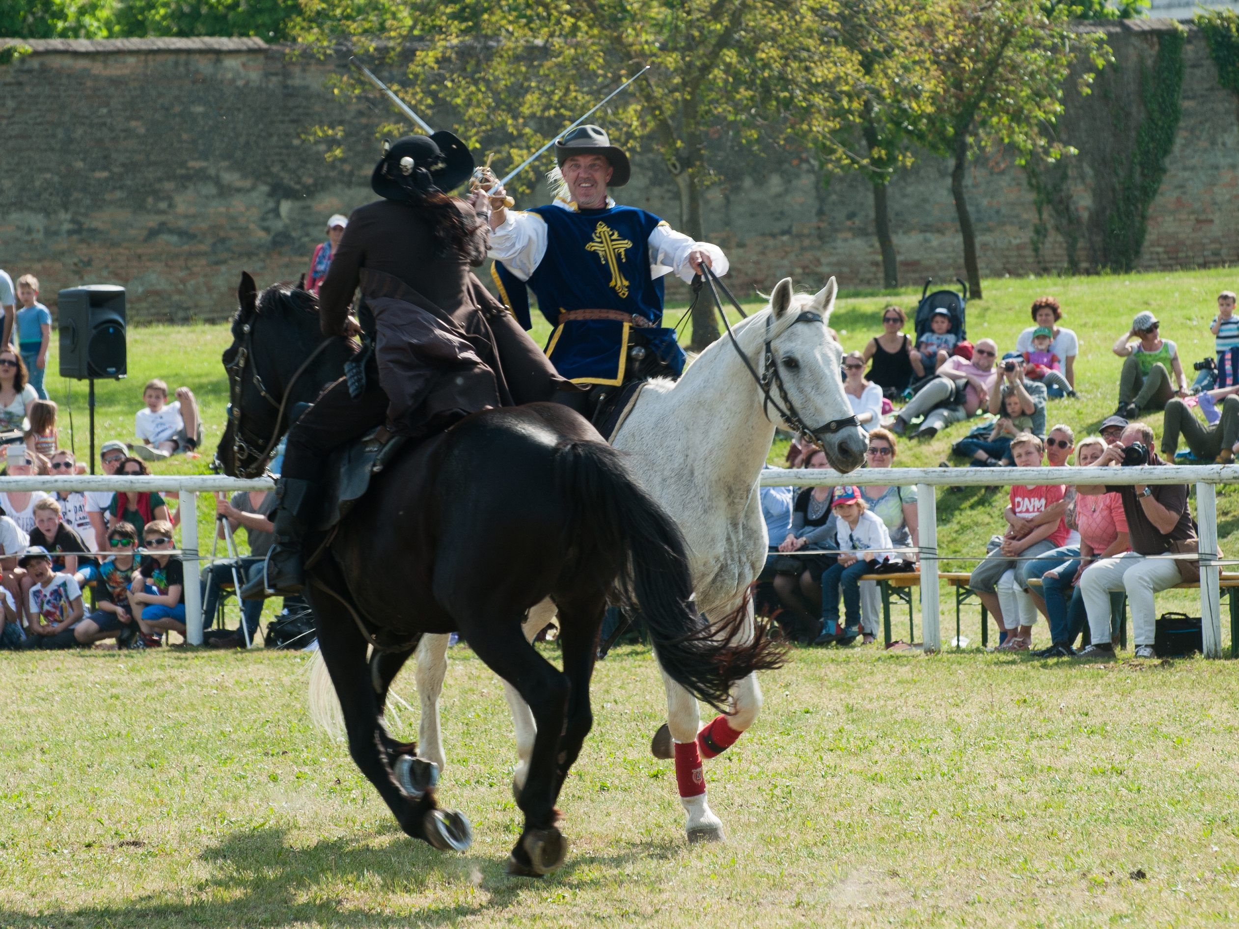 Die Musketierspiele auf Schloss Hof finden zwischen 20. und 23. Juni statt.