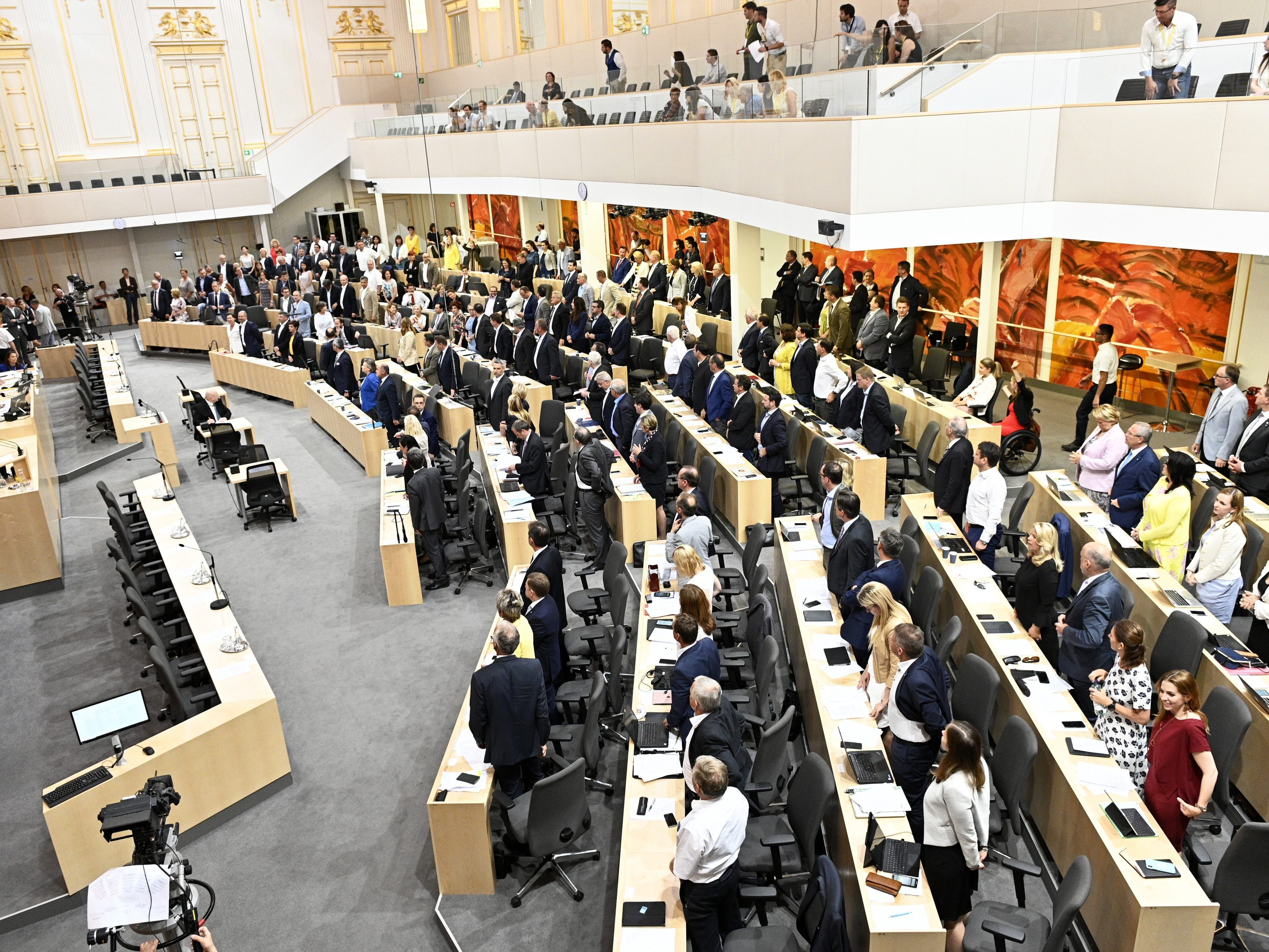 Am 25. September wird der Nationalrat noch einmal vor der Wahl zusammenkommen.