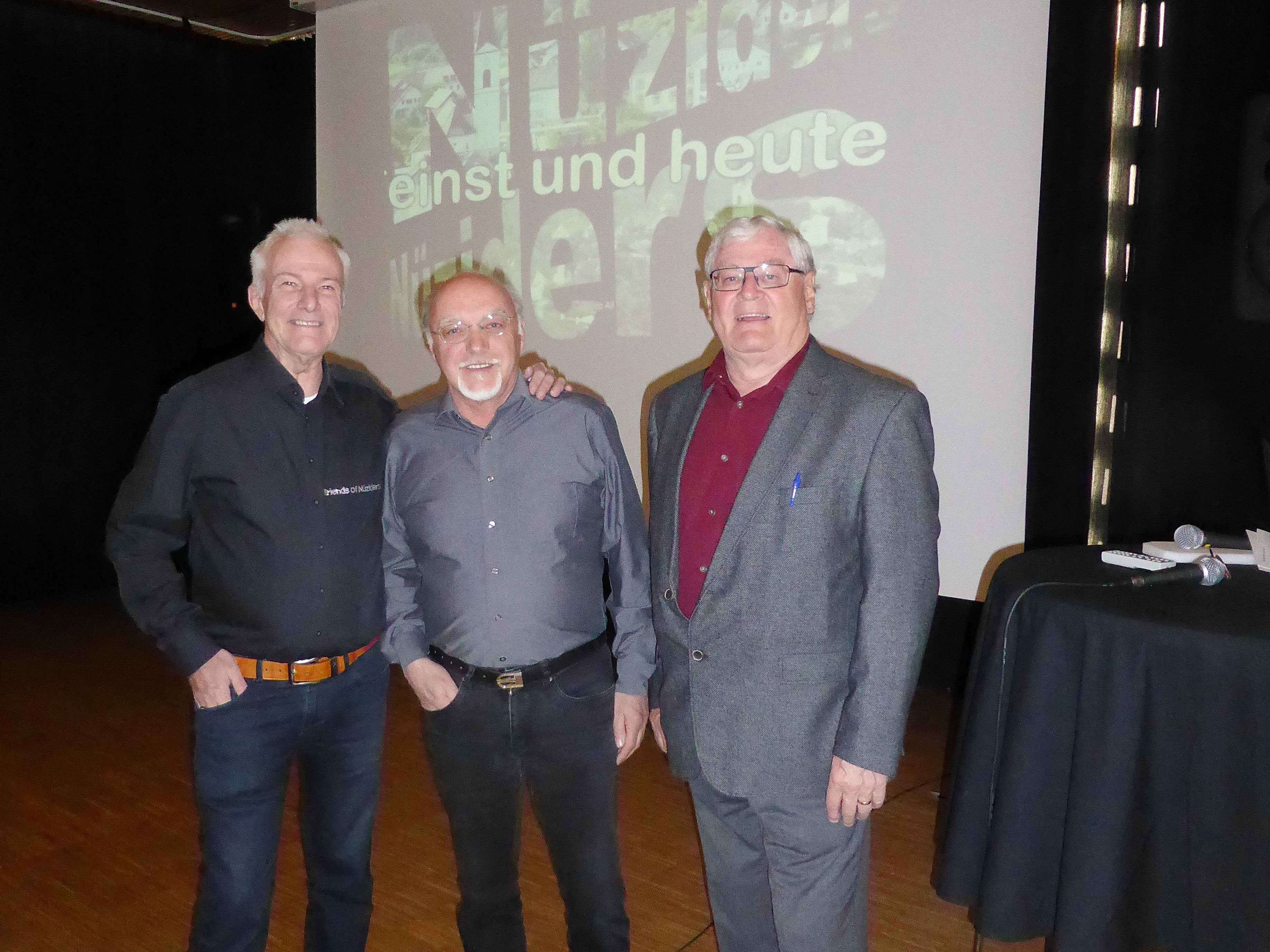 Josef Concin, Hans Fleisch, Friends Dieter Steinacher Josef Concin, Hans Fleisch, Friends Dieter Steinacher