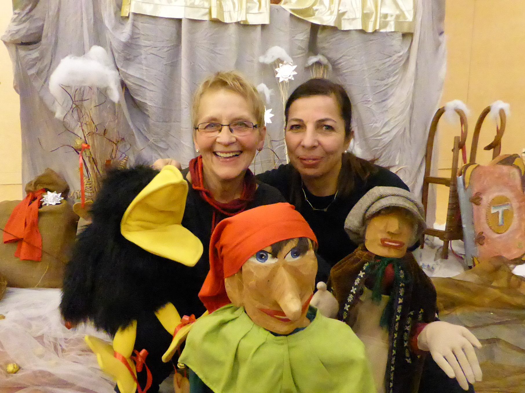 Puppentheater mit Chrisl und Margit