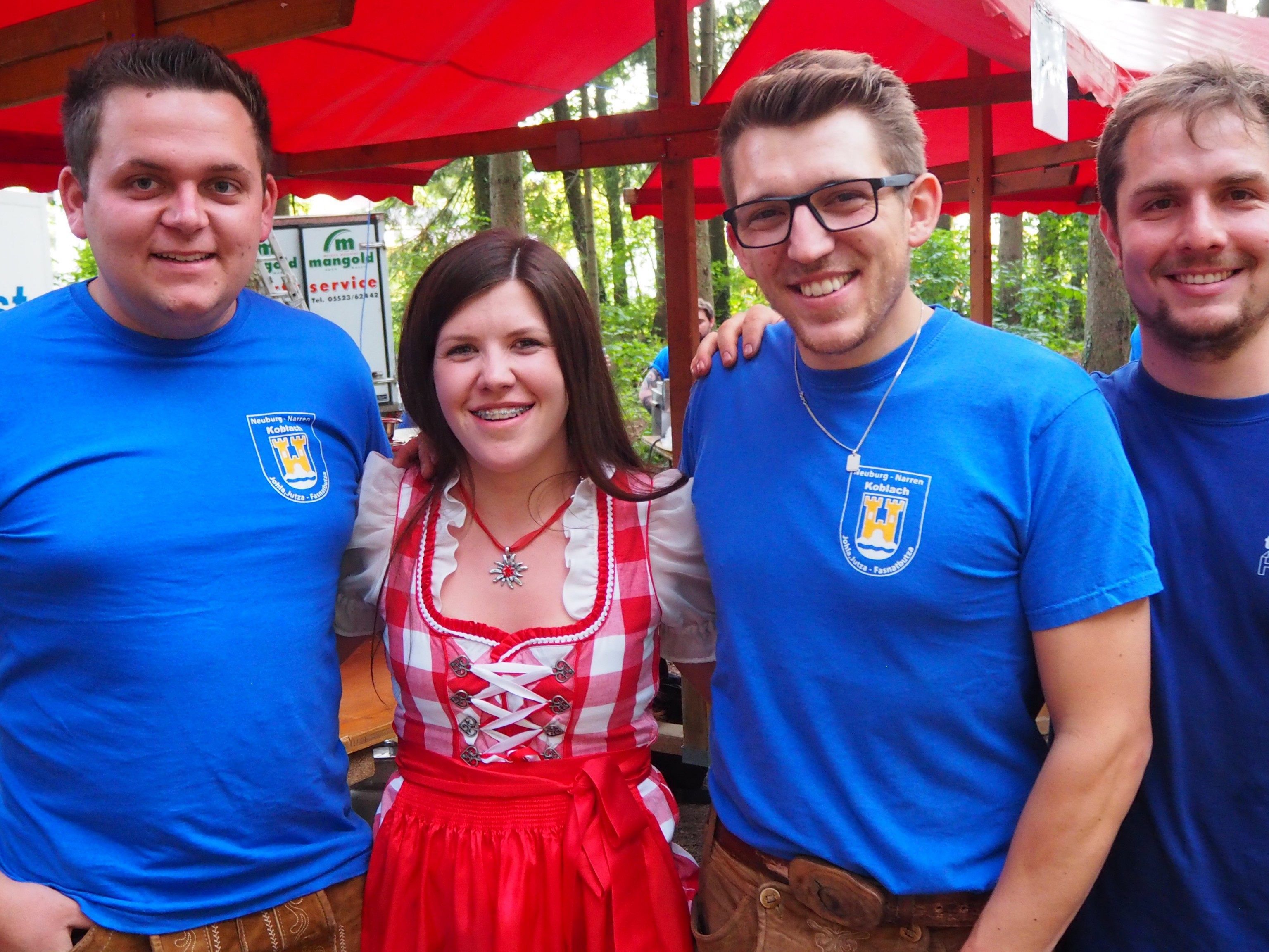 OK Team: Stefan, Obmann Christian Mathis, Steffi, Marco