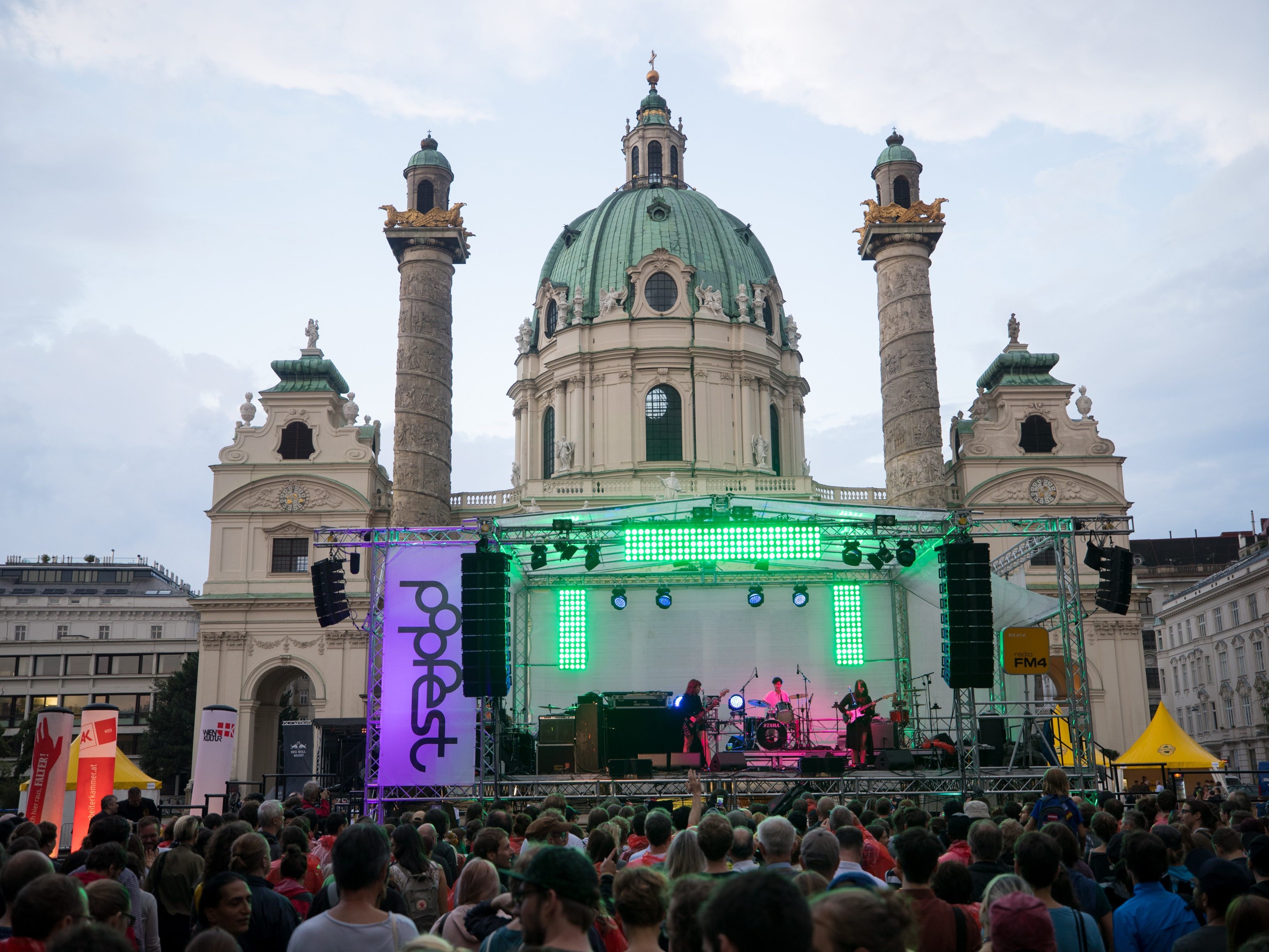 Der Wiener Karlsplatz wird der zentrale Schauplatz sein.