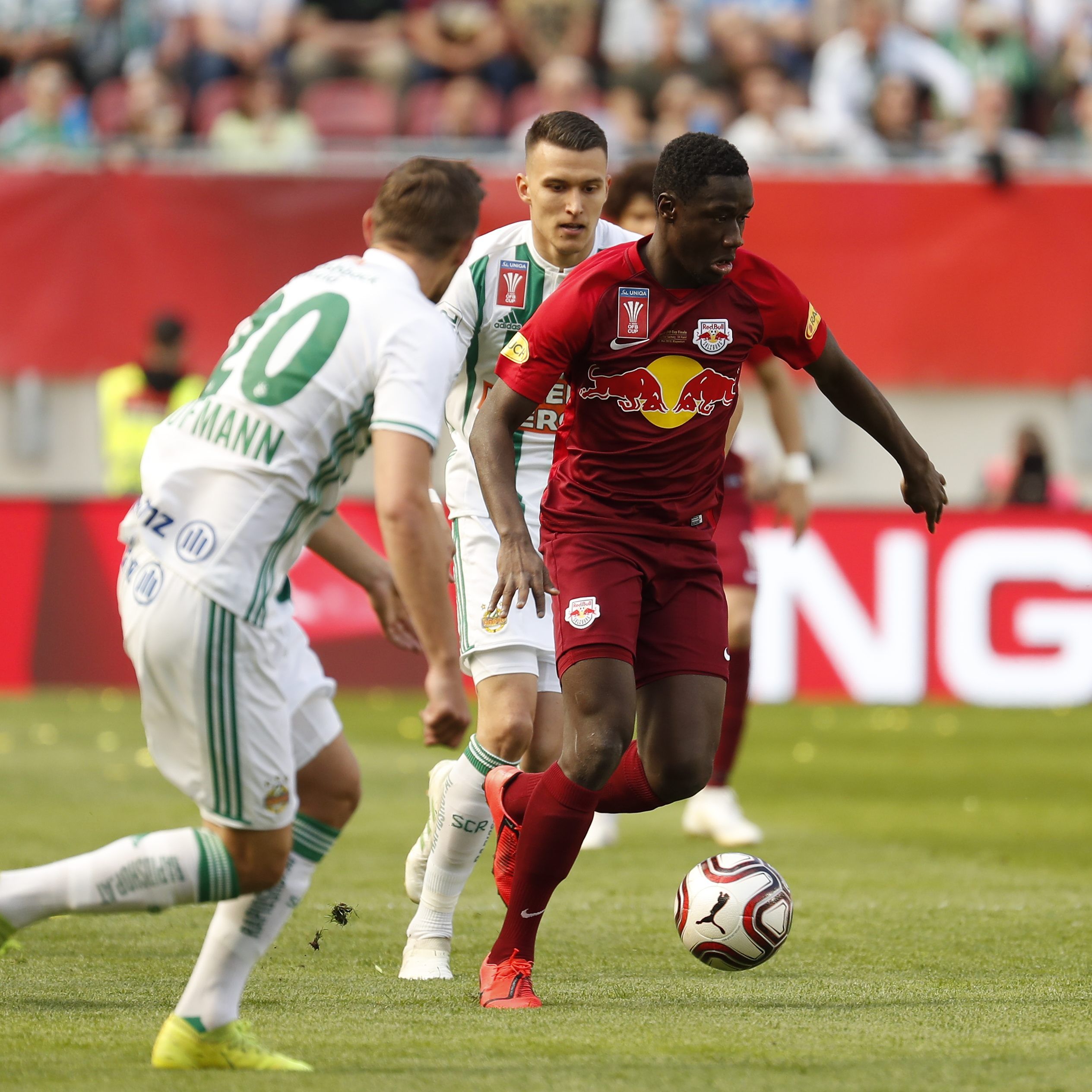 Beim Saison-Auftakt der Bundesliga treffen Rapid Wien und Red Bull Salzburg aufeinander.