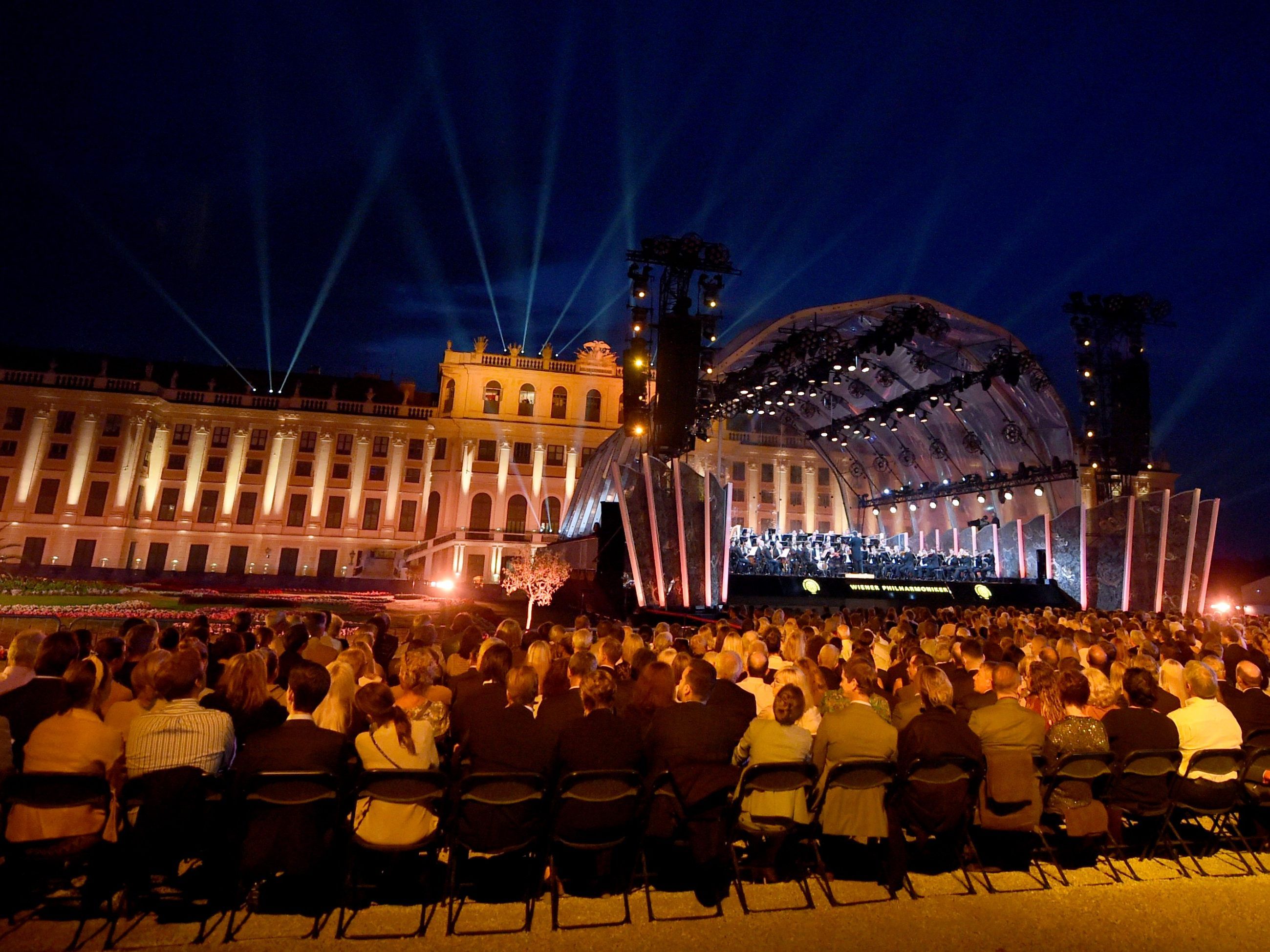 Zu Spitzenzeiten verfolgten 631.000 Menschen das Sommernachtskonzert im Fernsehen.