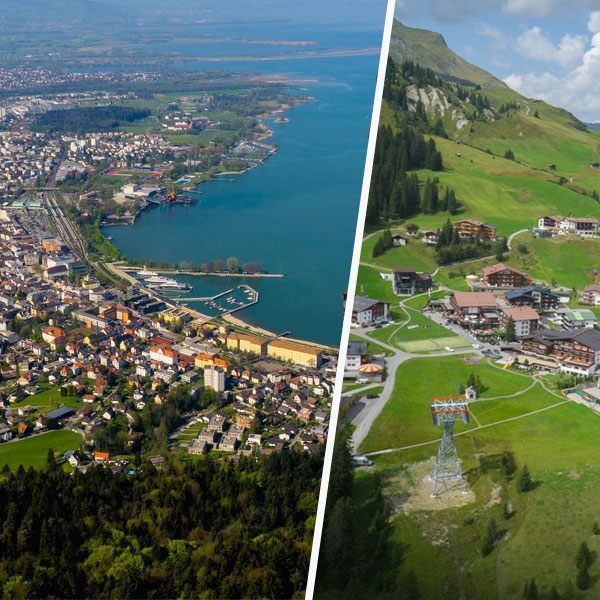 Bodensee und Arlberg als Hotspots