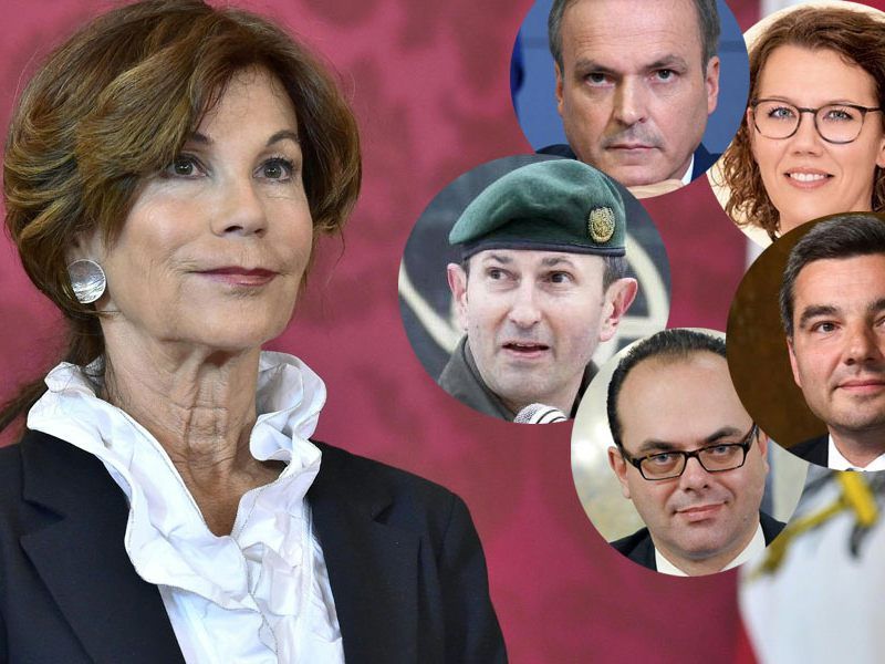 Am Montag werden die neuen Minister angelobt