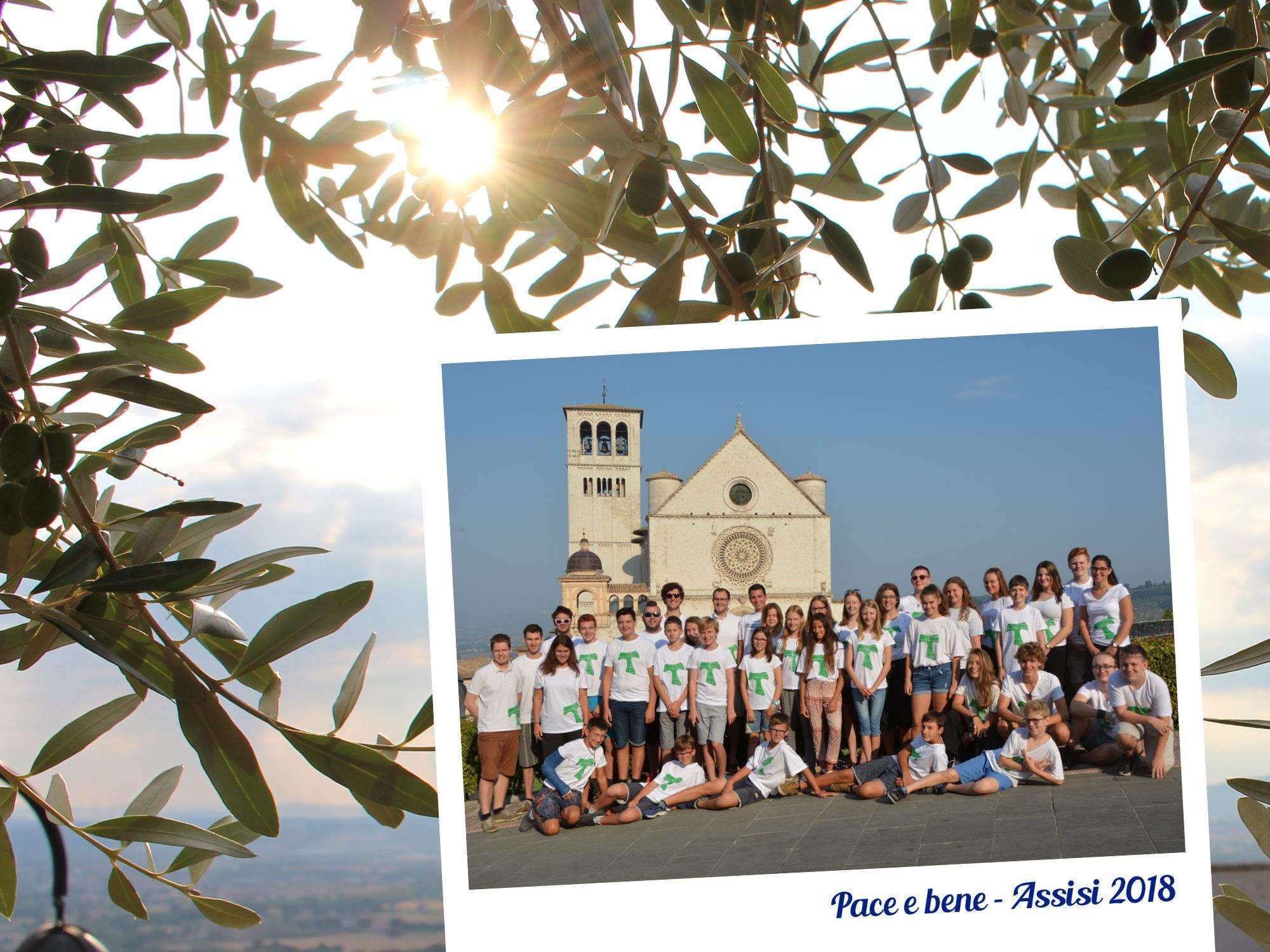 Assisi verbindet! - Nach einer spirituellen Woche in Assisi laden die Rankler Minis zum Assisifest beim Jugendheim ein.