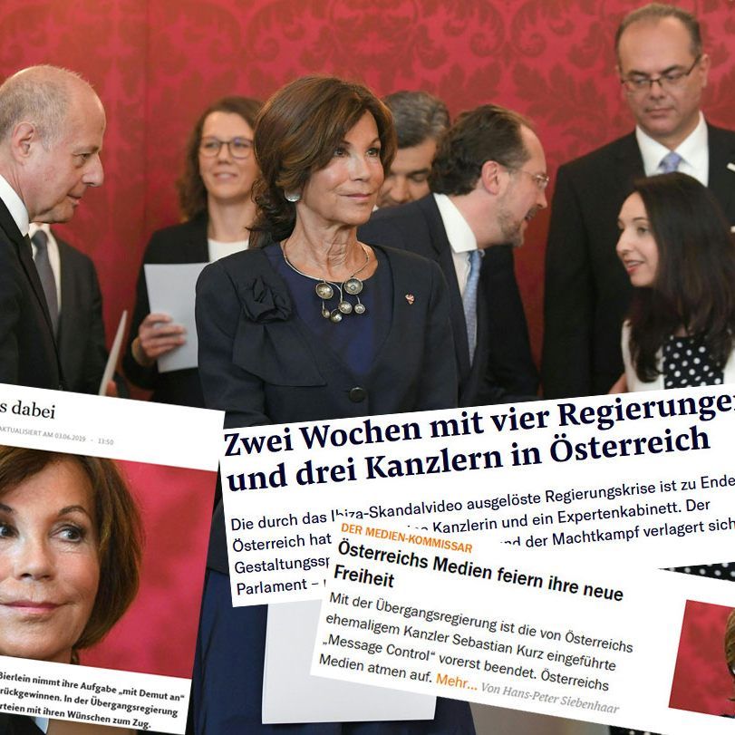 Neue Regierng angelobt
