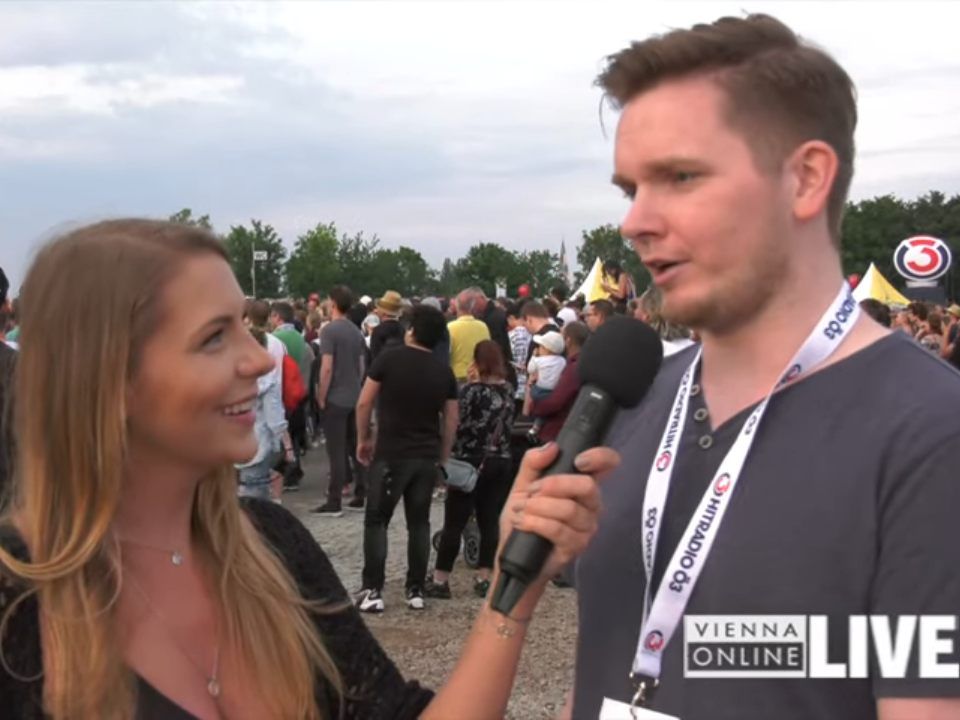 Die Besucher haben das Donauinselfest genossen.