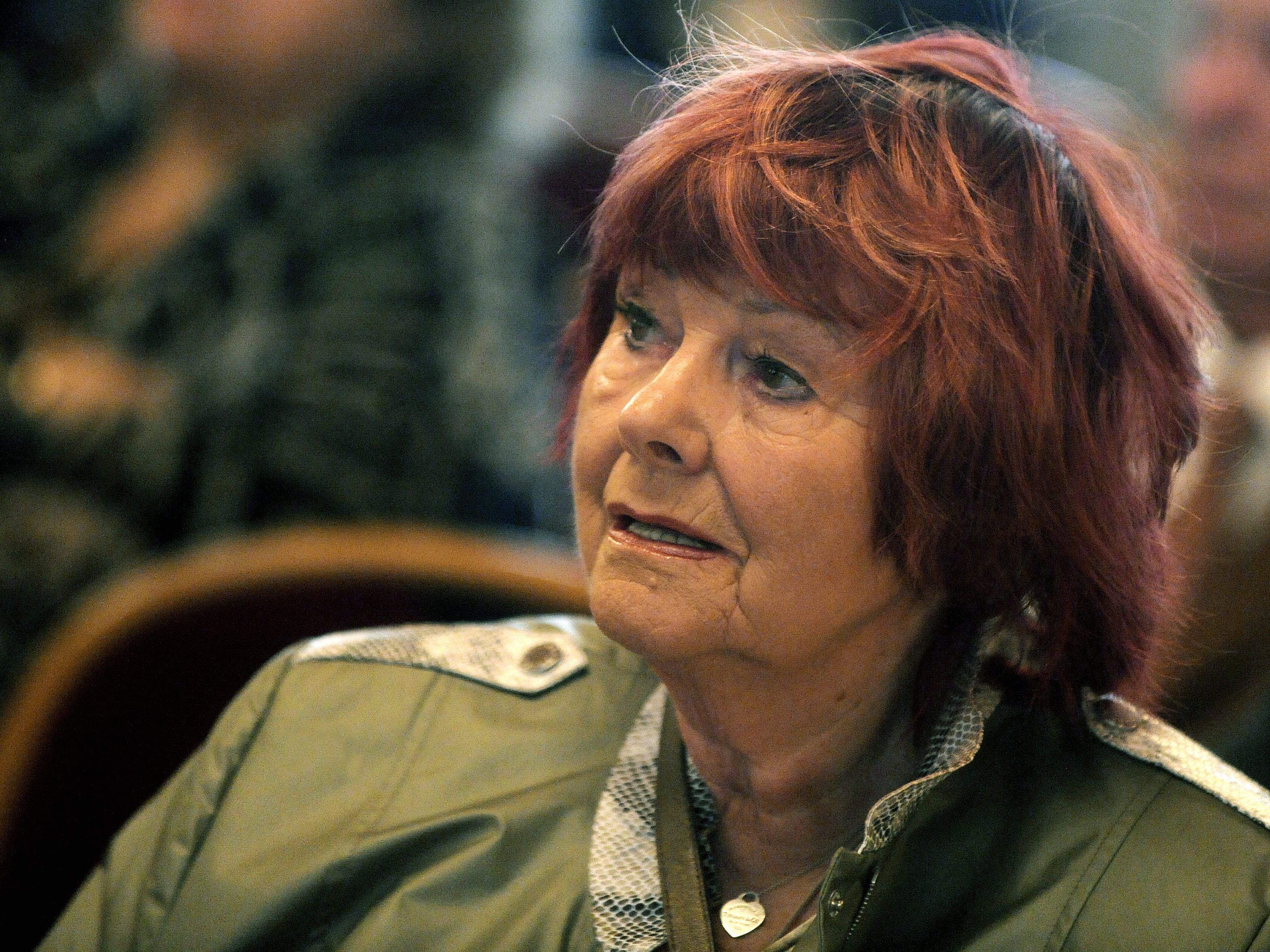 Elfriede Ott bei ihrem 85. geburtstag im Jahr 2010.