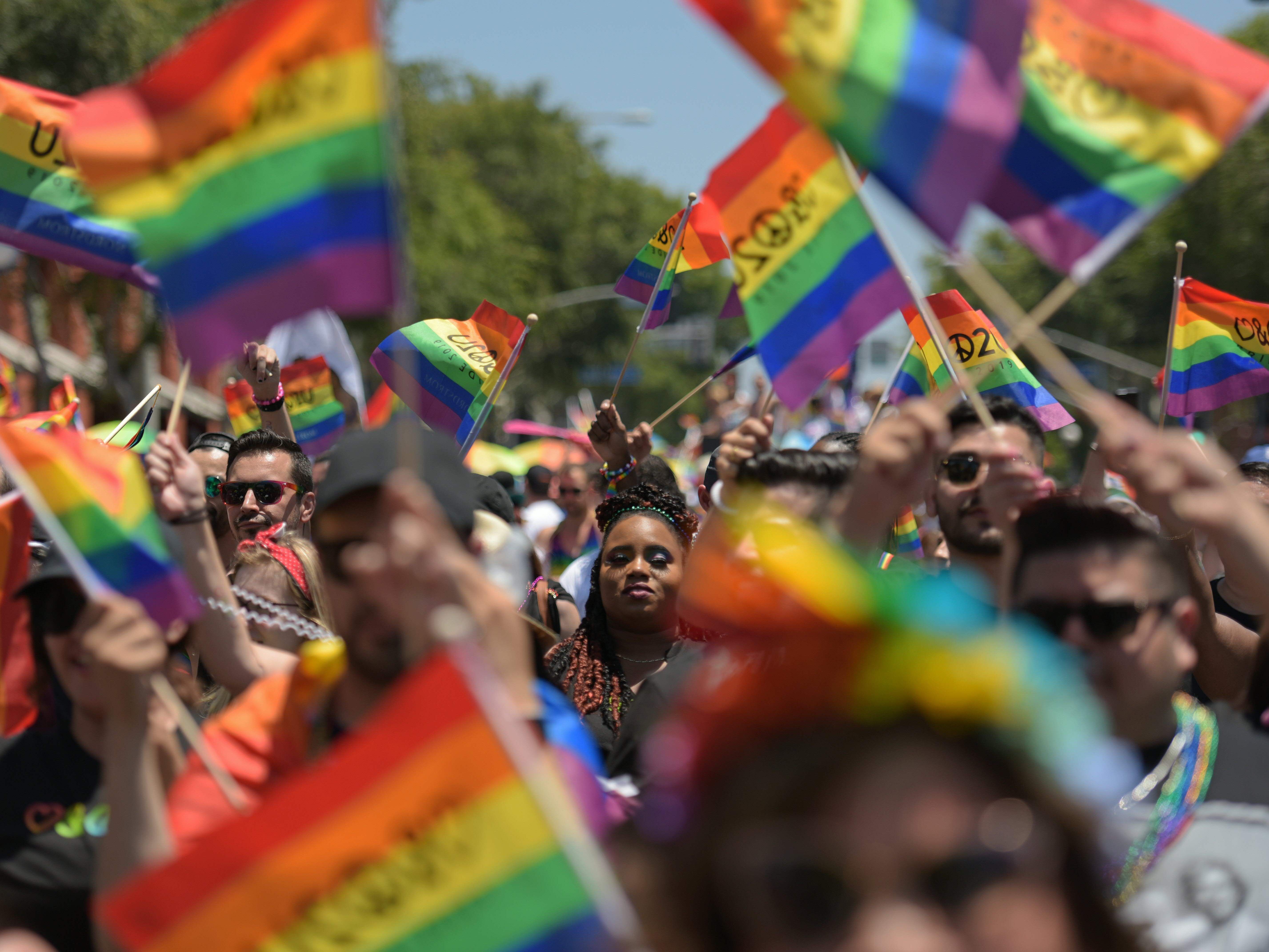 Am Donnerstag wirdfür die Rechte von Homosexuellen demonstriert. Am Donnerstag wirdfür die Rechte von Homosexuellen demonstriert.