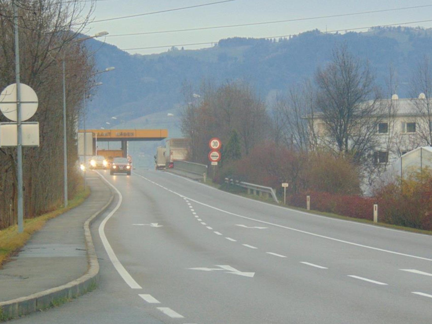 Die Brücke zwischen Mäder und Krissern ist ab nächster Woche gesperrt