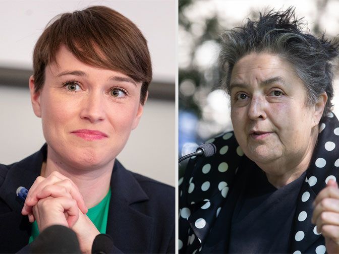 Kandidieren für die Grünen: Sigrid Maurer und Eva Blimlinger