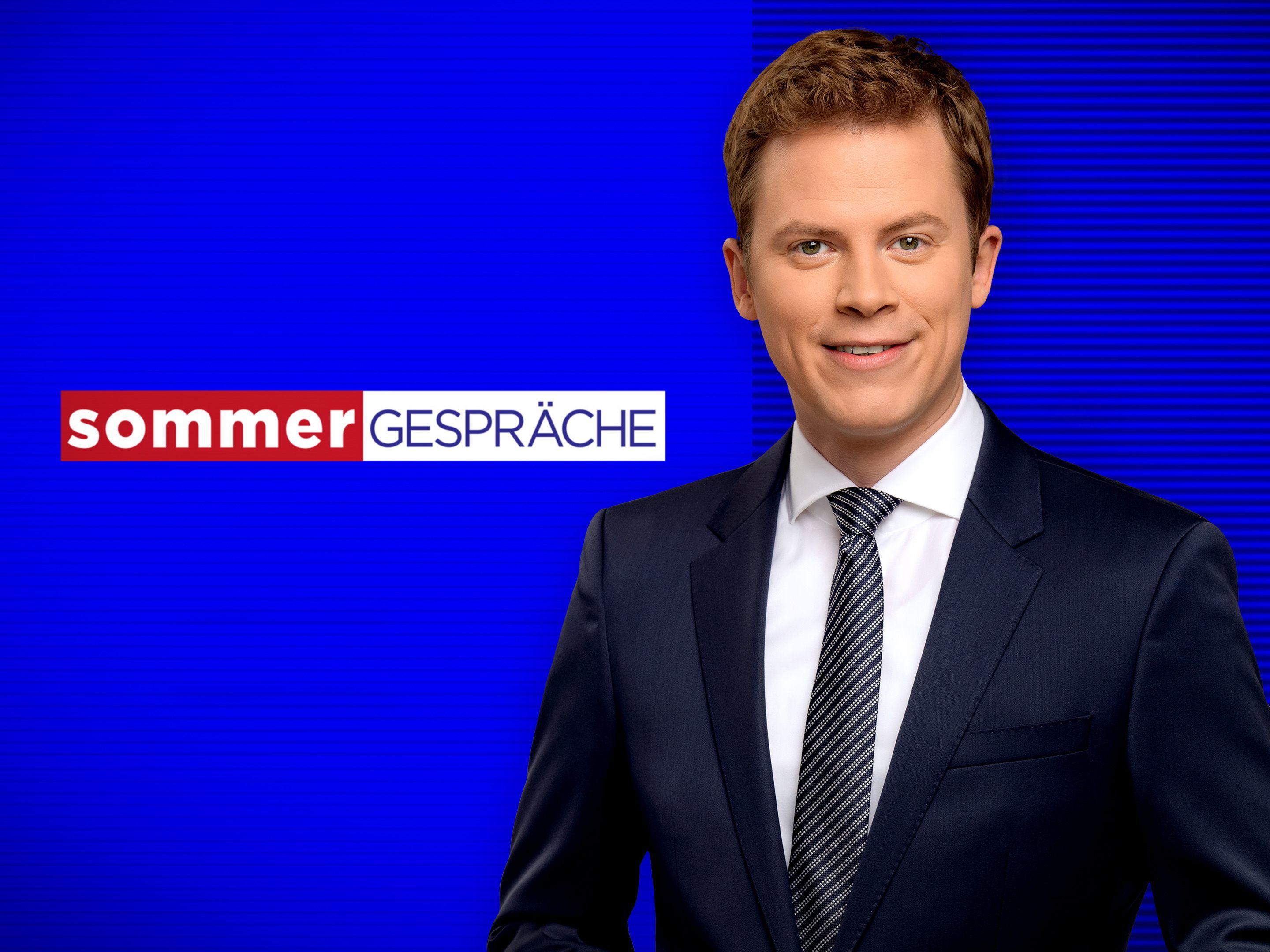 Tobias Pötzelsberger führt die ORF-Sommergespräche.