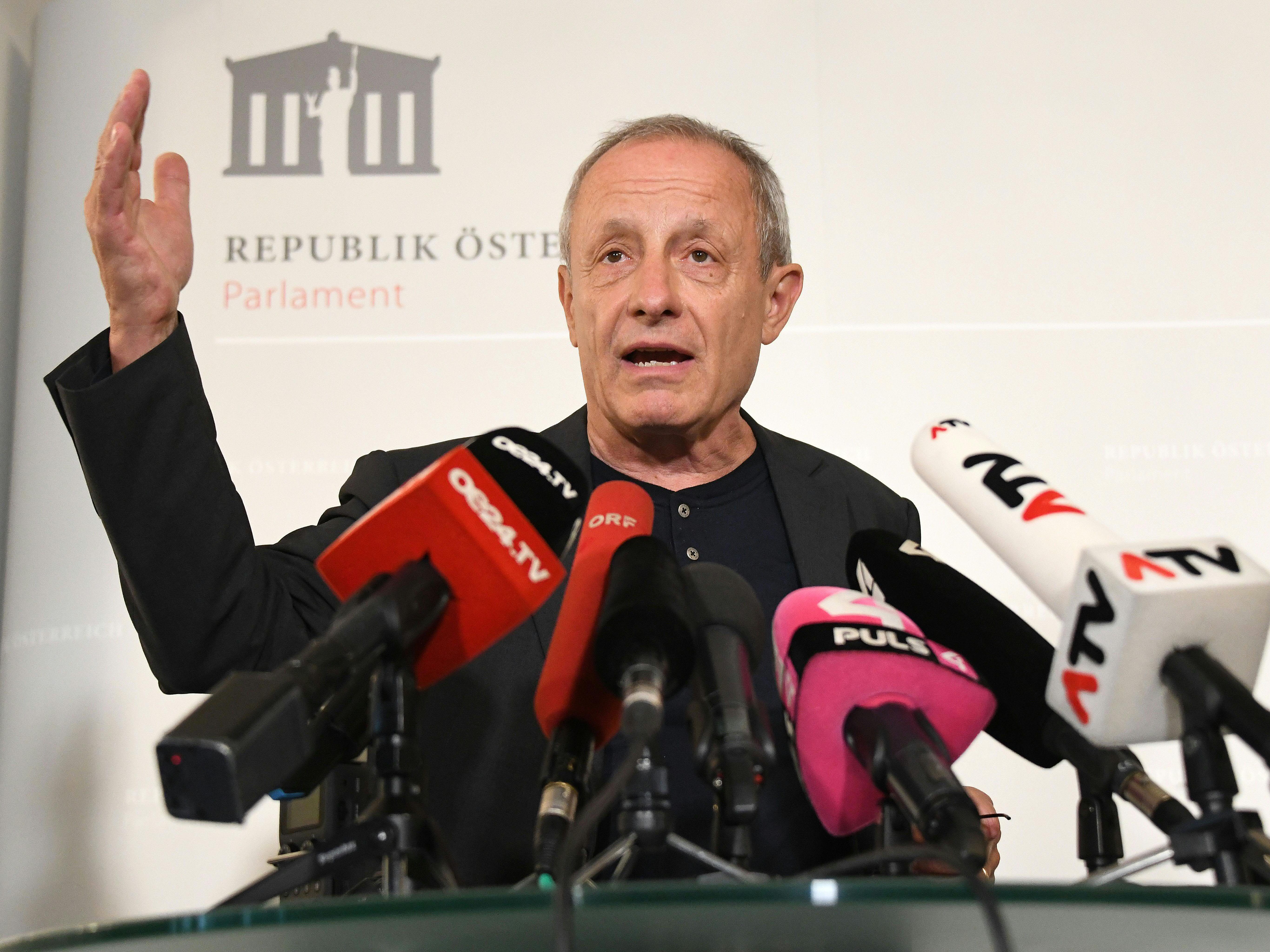Noch ist es unklar, ob Peter Pilz wieder ins Parlament kommt.