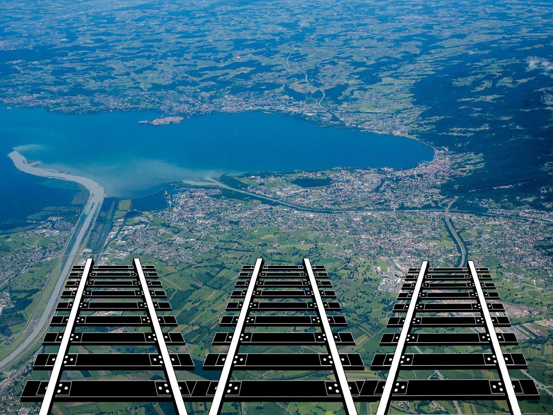 Wird der Bahnverkehr in Zukunft auf drei Gleisen durch Vorarlberg gehen?