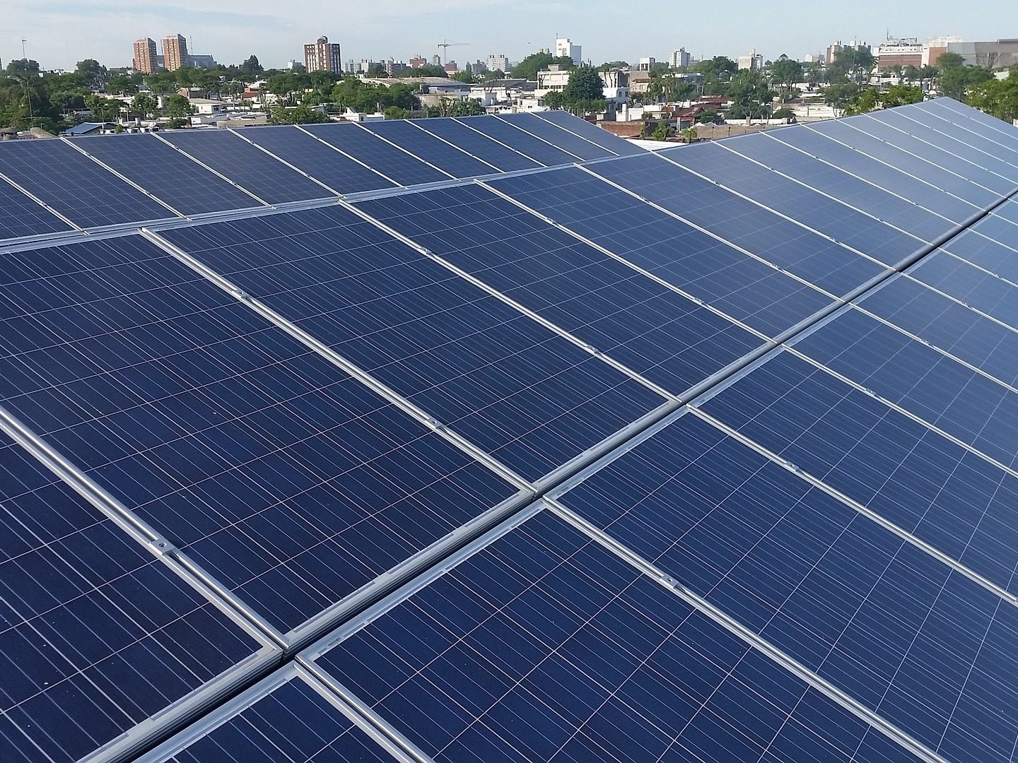 In der Wiener Krieau entsteht ein Testfeld mit Photovoltaik-Anlagem.