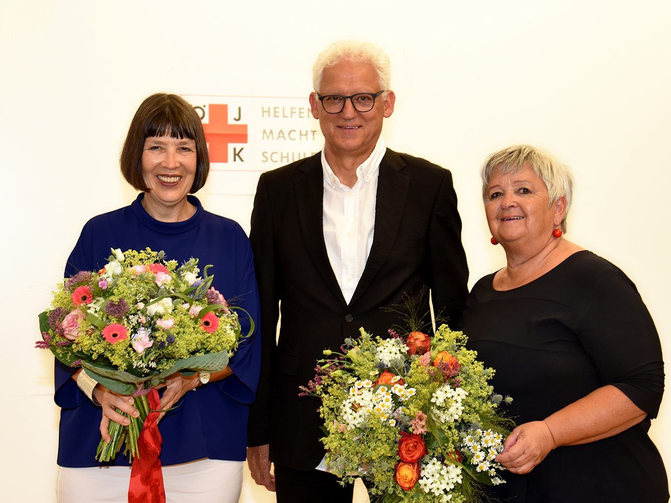 v.li.: Mag. Dr. Christine Schreiber, Dr. Ludwig Summer, LSI Karin Engstler.