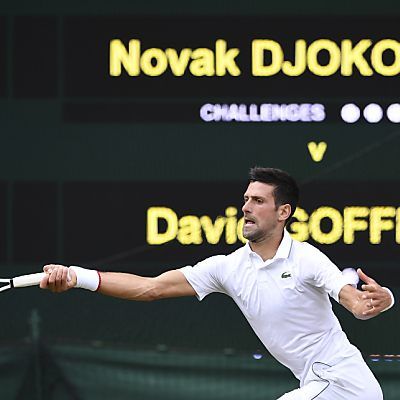 Djokovic nur mit wenigen Problemen gegen Goffin