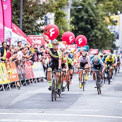 Jannik Steimle gewann in Kitzbühel 5. Etappe der Österreich-Radtour